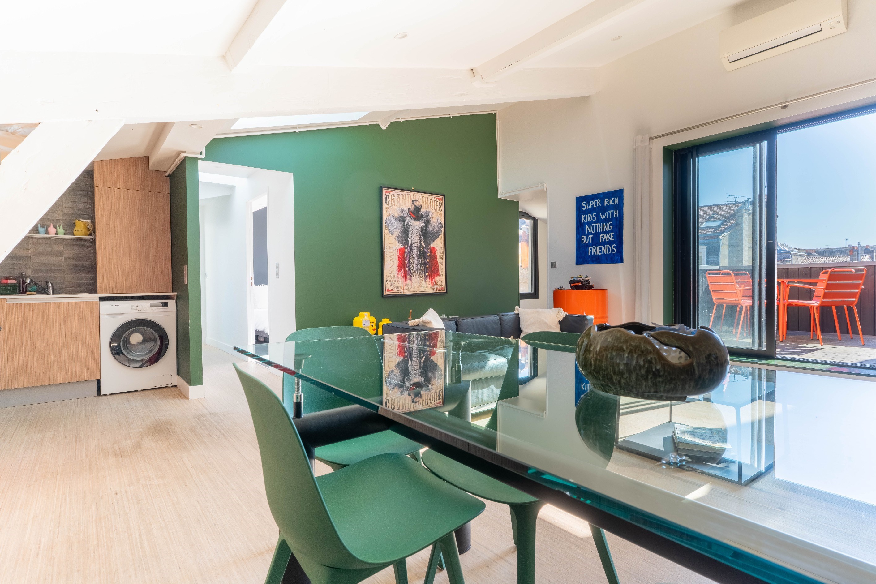  BORDEAUX - TRIANGLE - SUPERB 87M² APARTMENT - TERRACE - ELEVATOR - 2 BEDROOMS - 物件實景