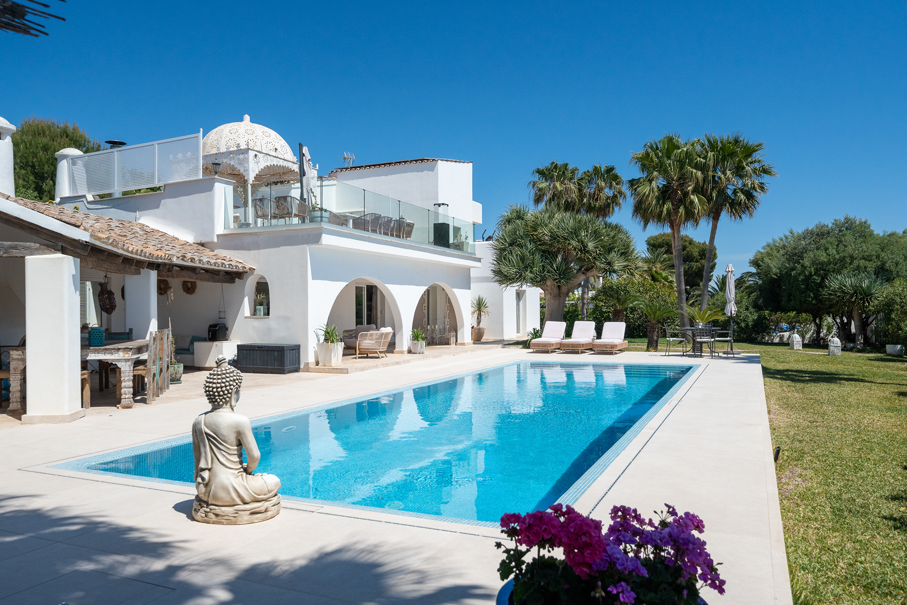  Mediterranean villa just steps from the sea in Sol de Mallorca - 物件實景