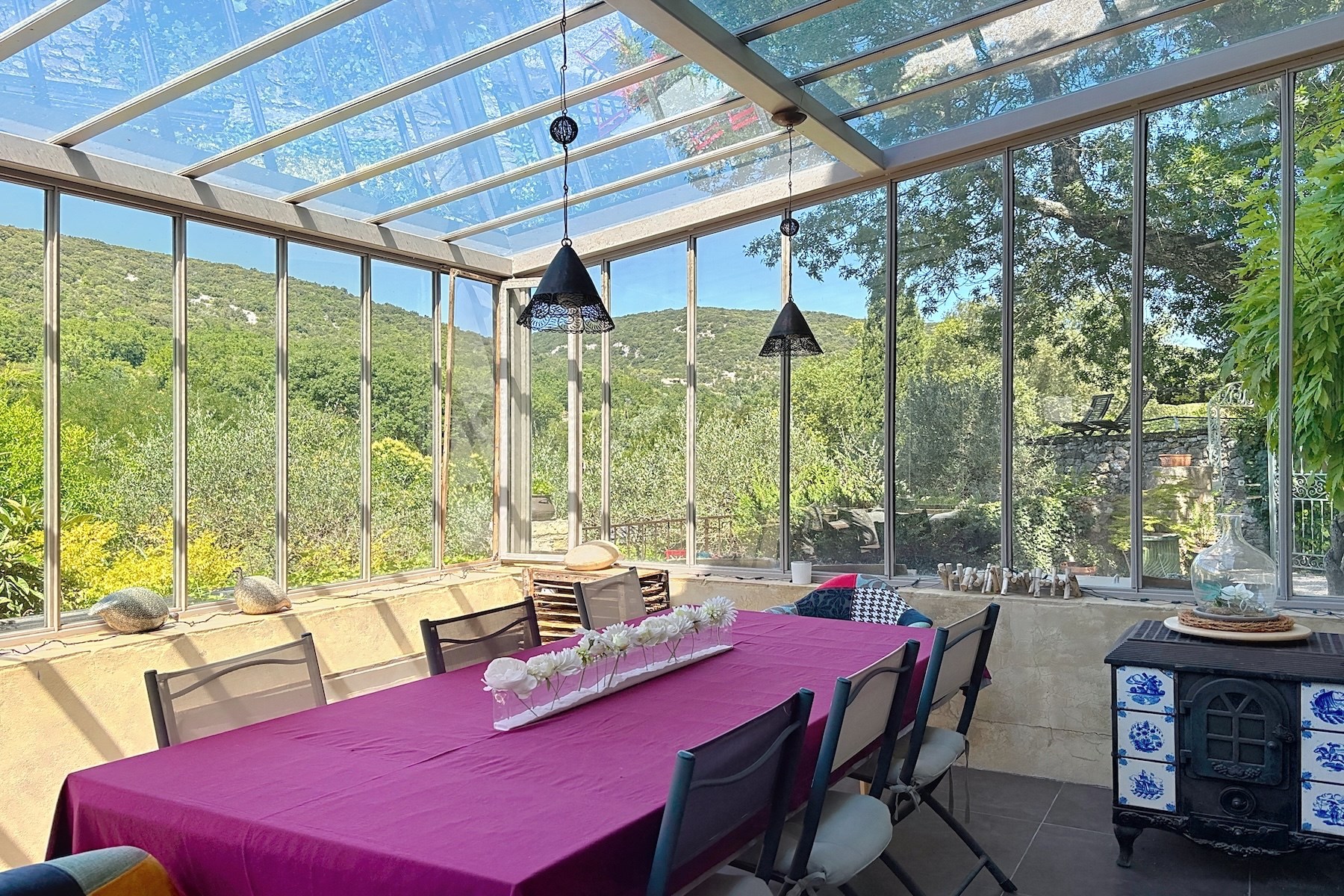  Charming Haven with Panoramic Views in the Heart of the Cèze Valley - 物件實景