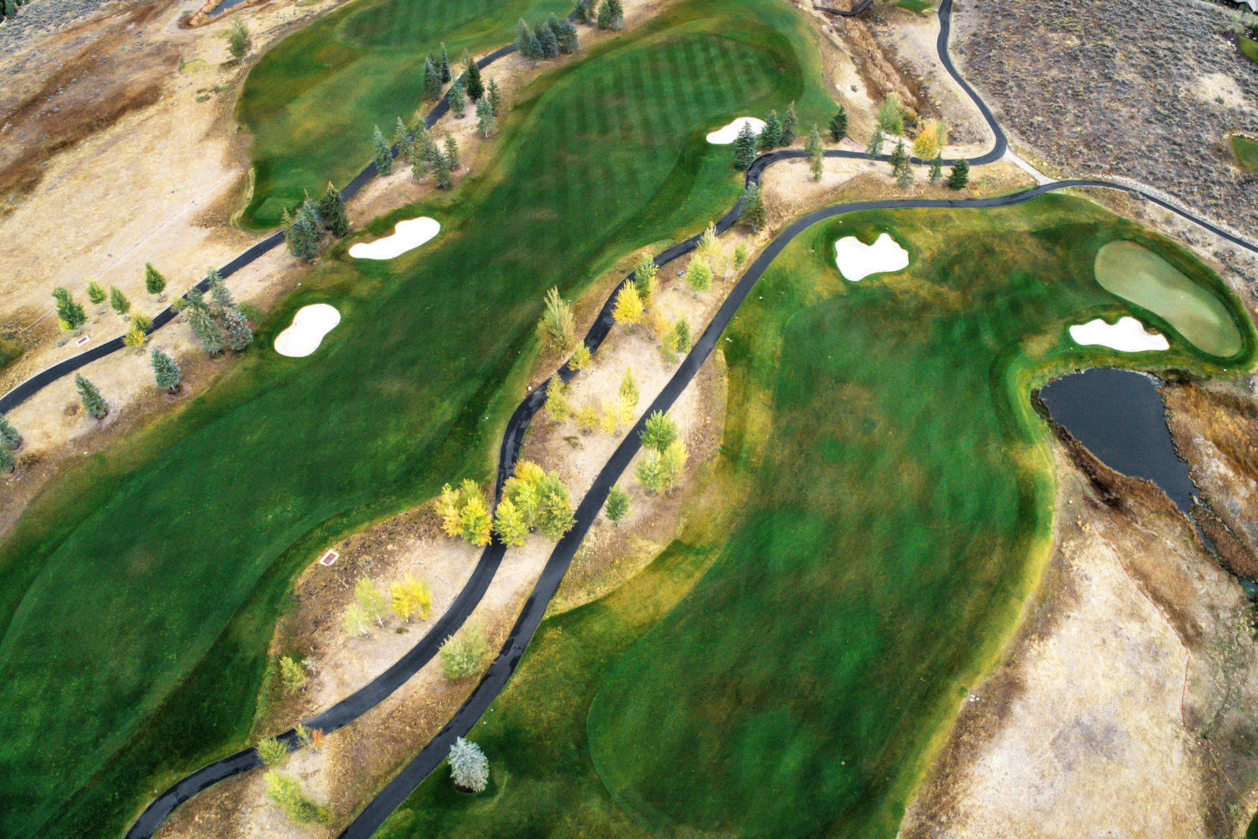  South-facing, Flat Lot on the 4th Green at Glenwild with Ski Resort Views - 物件實景