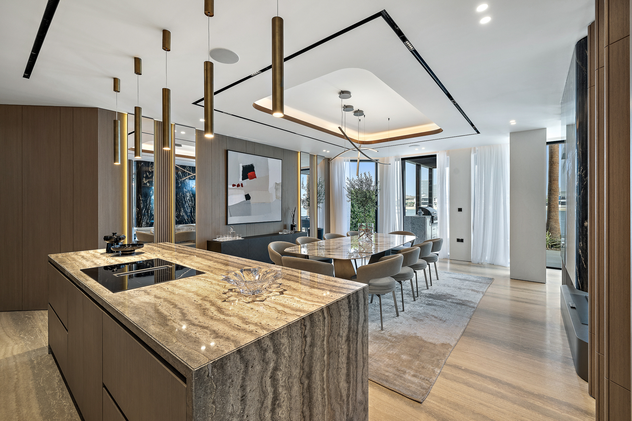  Stunning Contemporary Villa on Palm Jumeirah - 物件實景