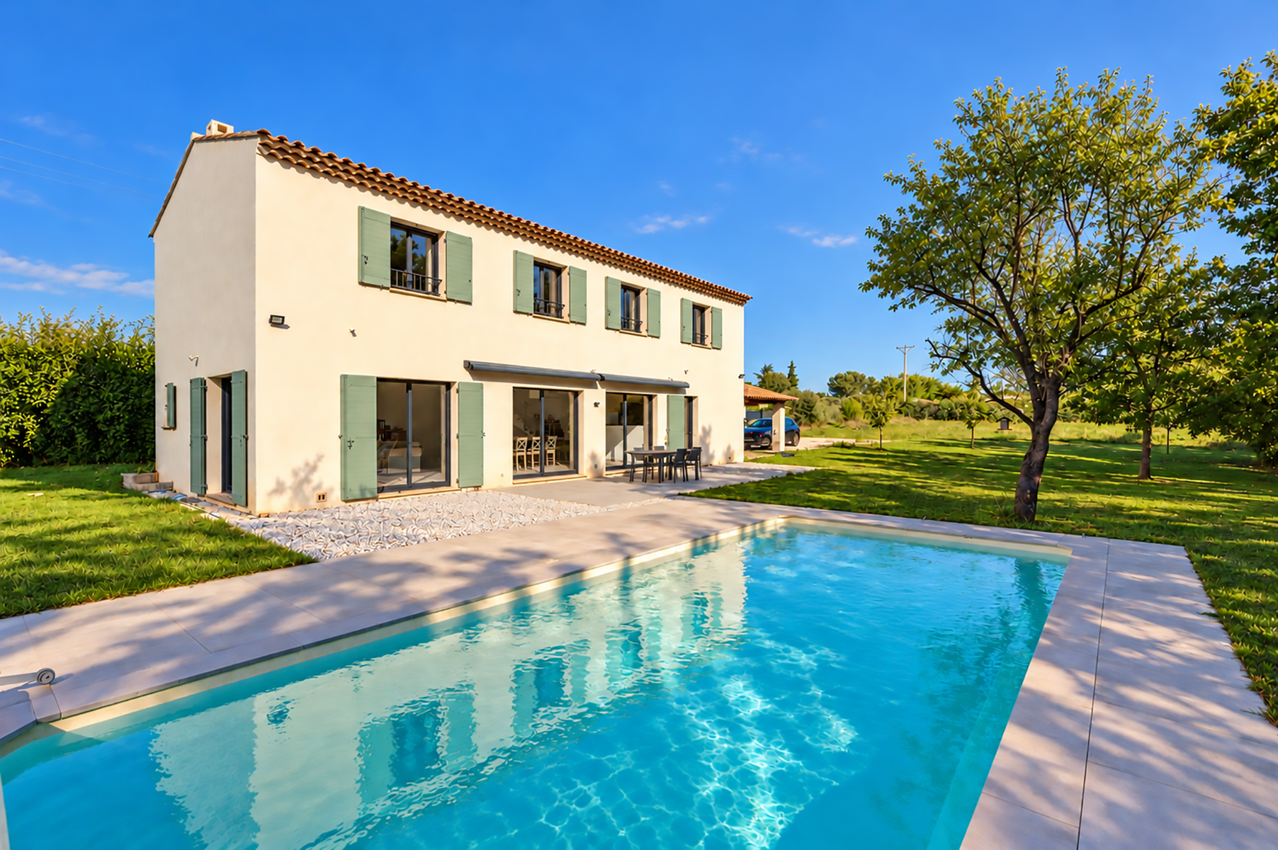  200 m² Family Home on 2100 m² For Sale West of Aix-en-Provence - 物件實景