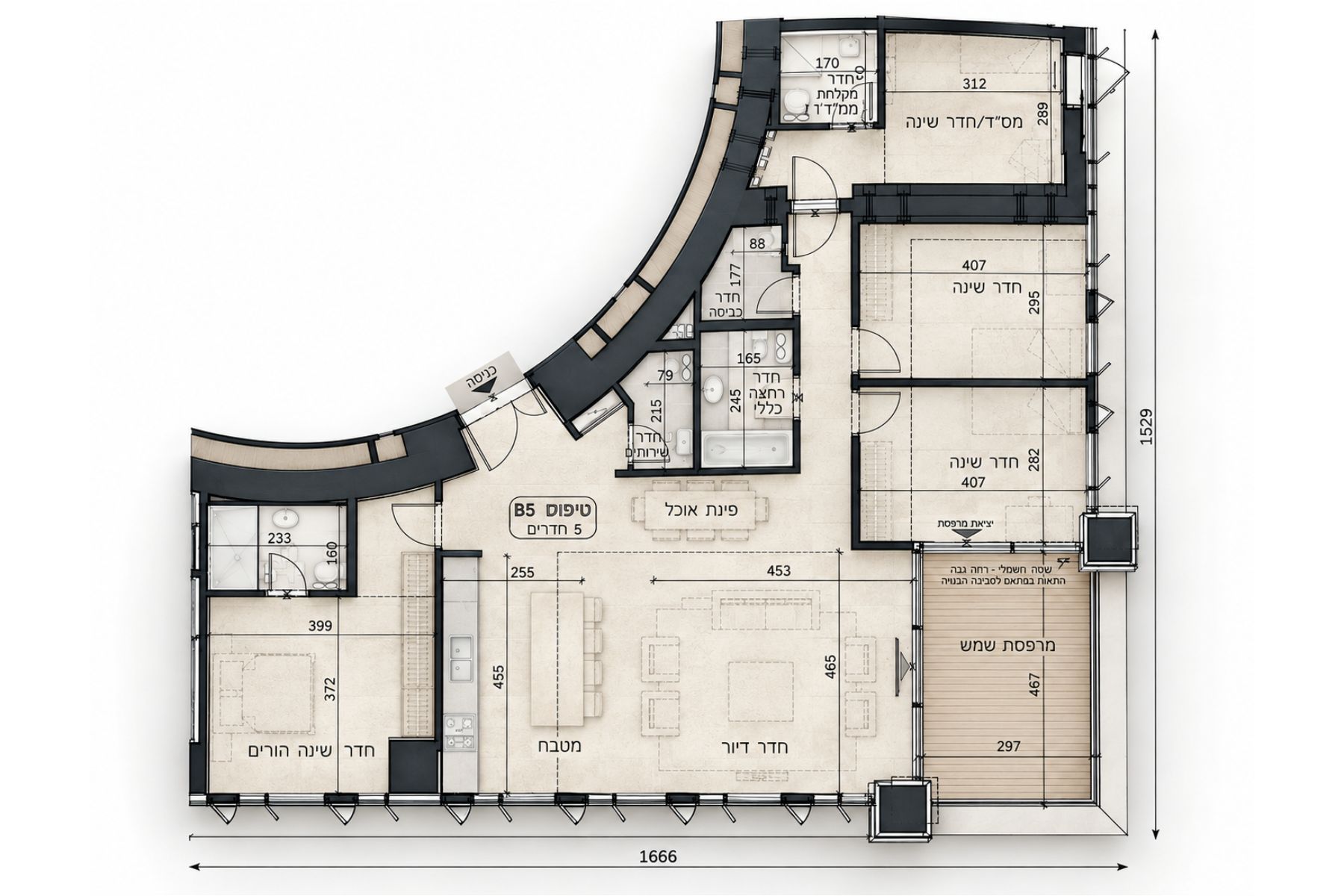  Upgraded Apartment at Kikar Hamedina Towers - 物件實景