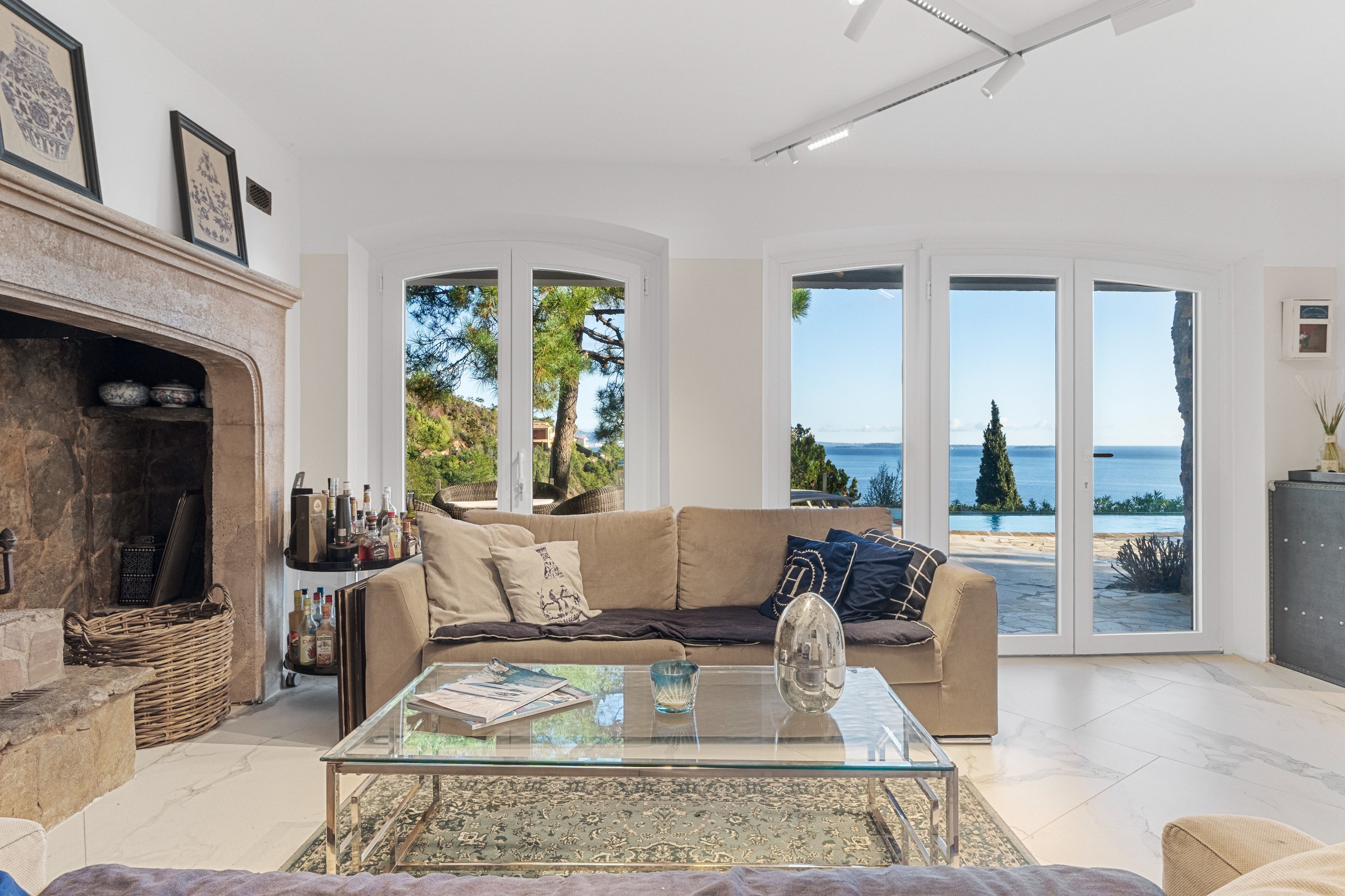  Villa with sea view and private cove in Théoule-sur-Mer - 物件實景