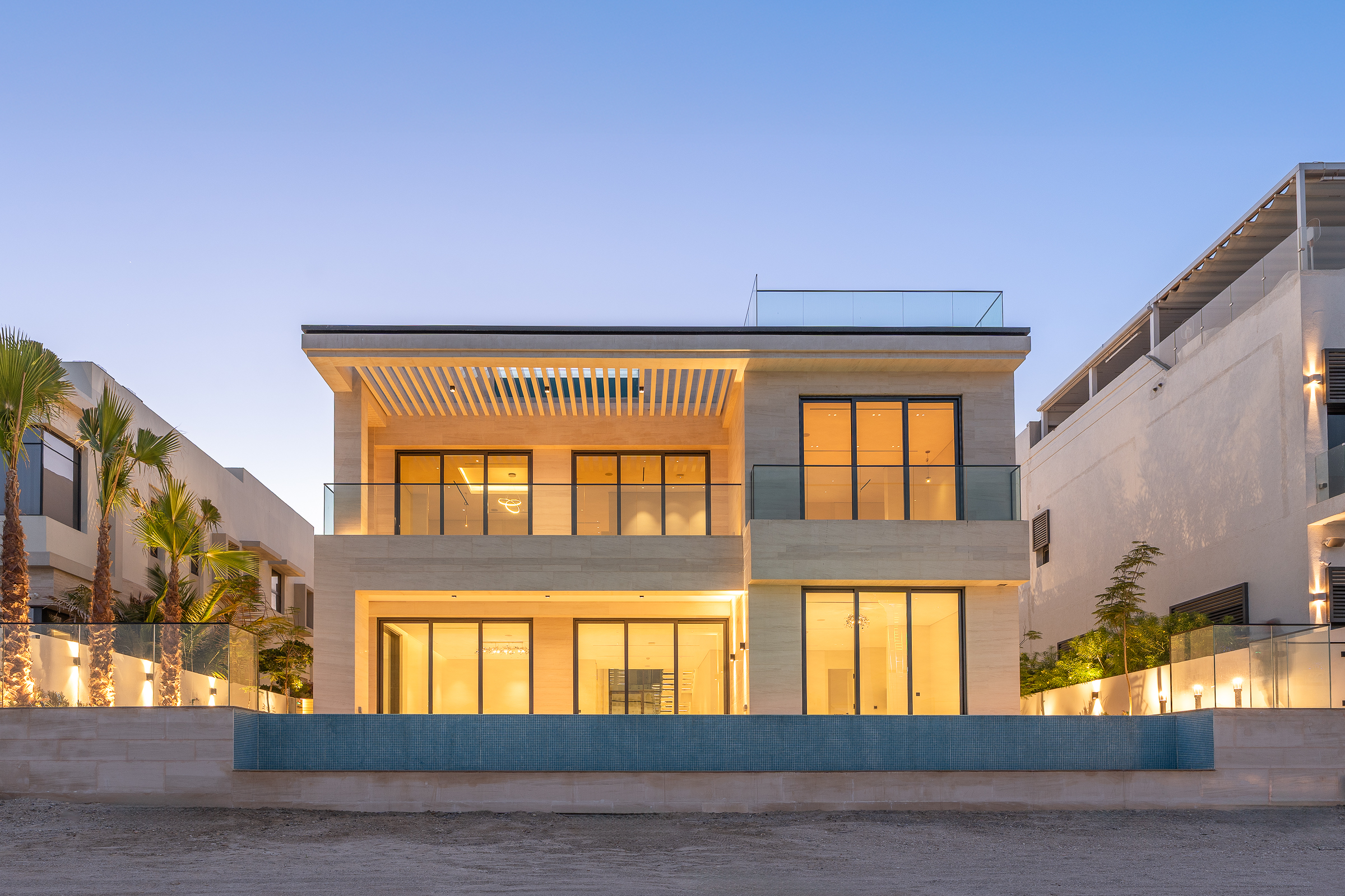  Brand New Modern Villa with Roof Top Terrace at Palm Jumeirah - 物件實景
