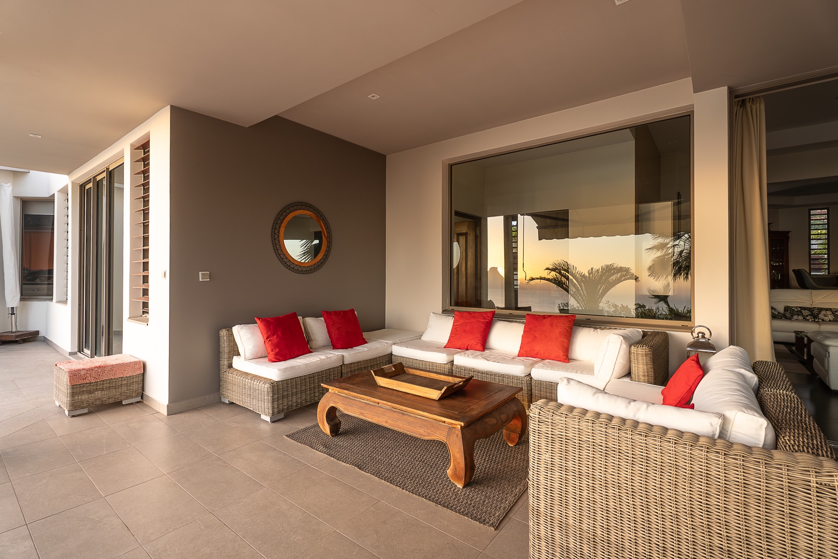  Tahiti - Punaauia - Exceptional contemporary villa with 180° views of Moorea an… - 物件實景