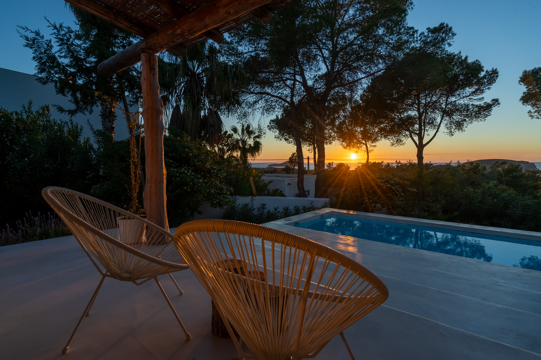  Renovated villa with sea views near Cala Conta, Ibiza - 物件實景