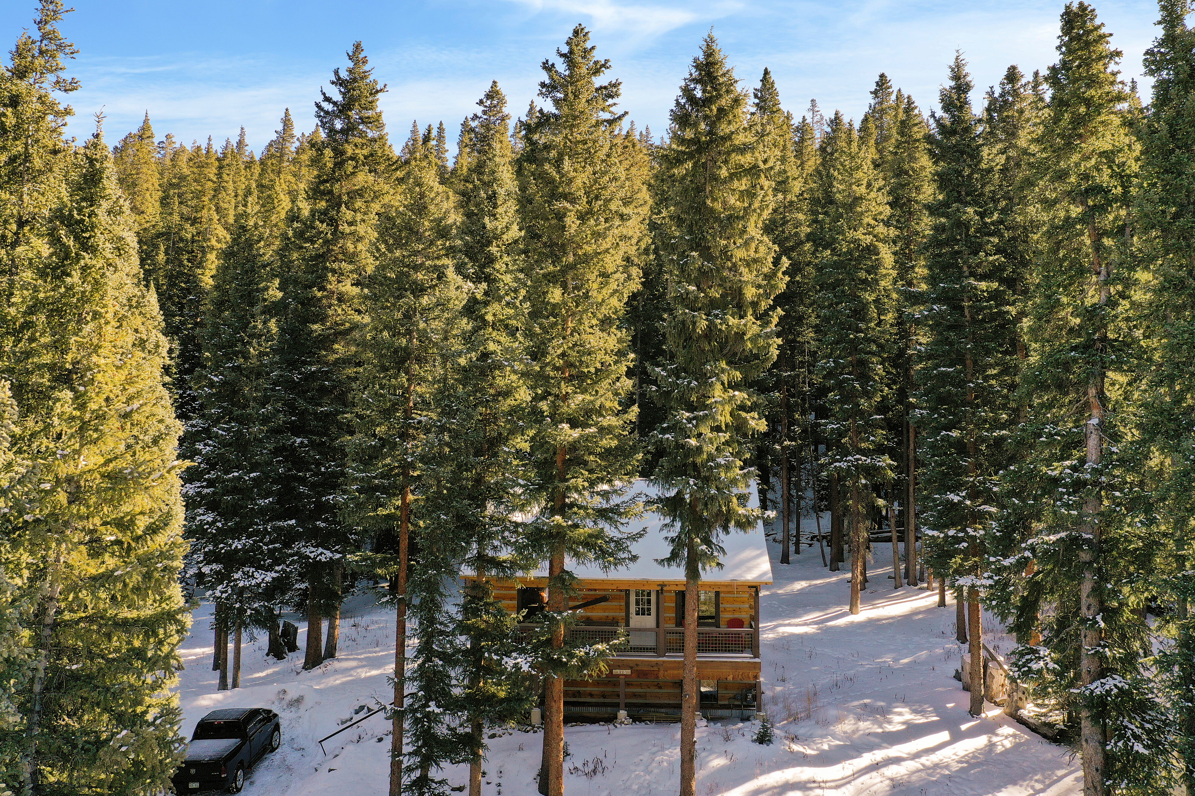  Cozy Cabin 1/2 Acre Backing to National Forest and Minutes from Main Street - 物件實景