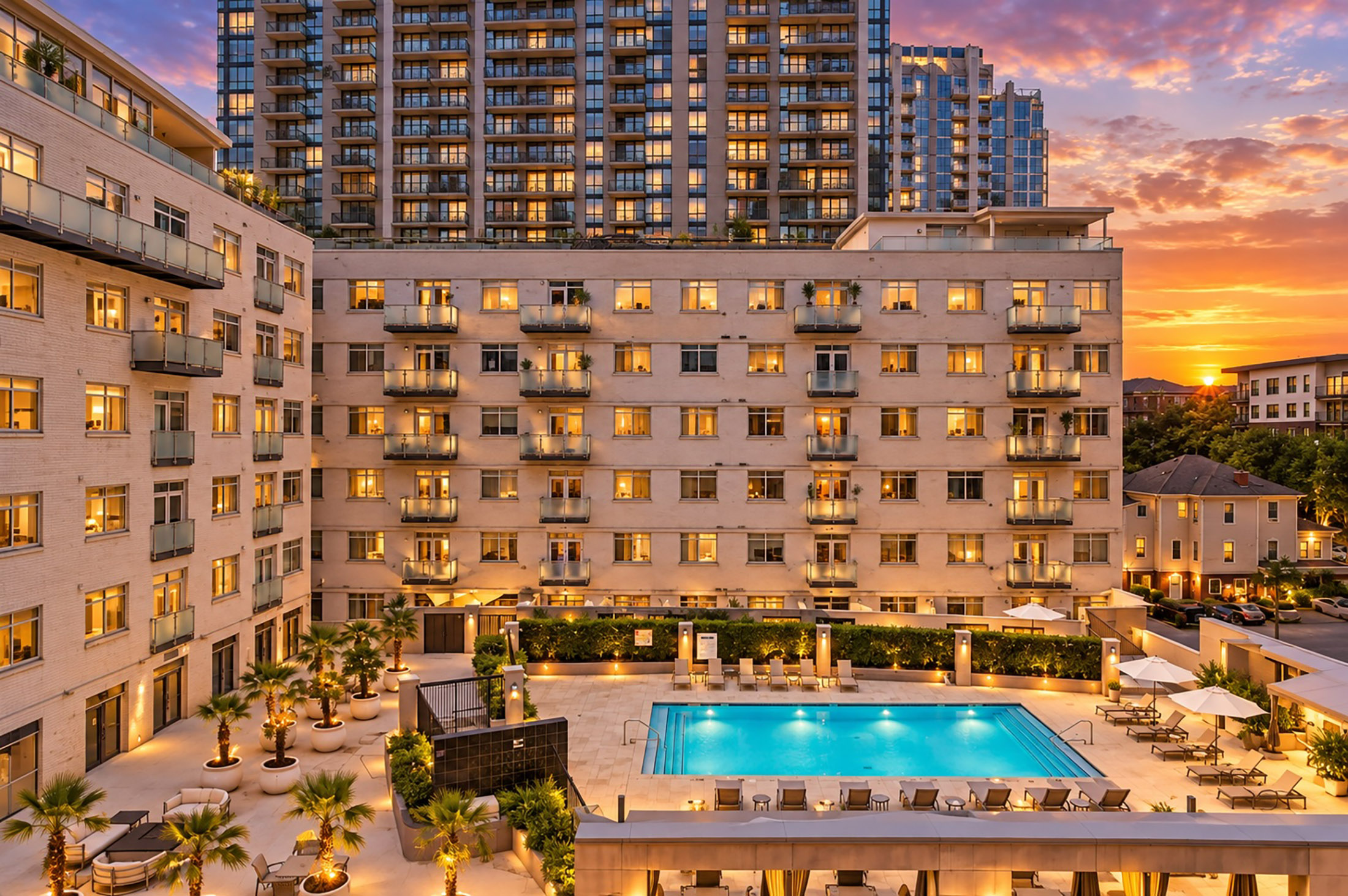  Sunlit One Bedroom Condo in the Heart of Midtown - 物件實景