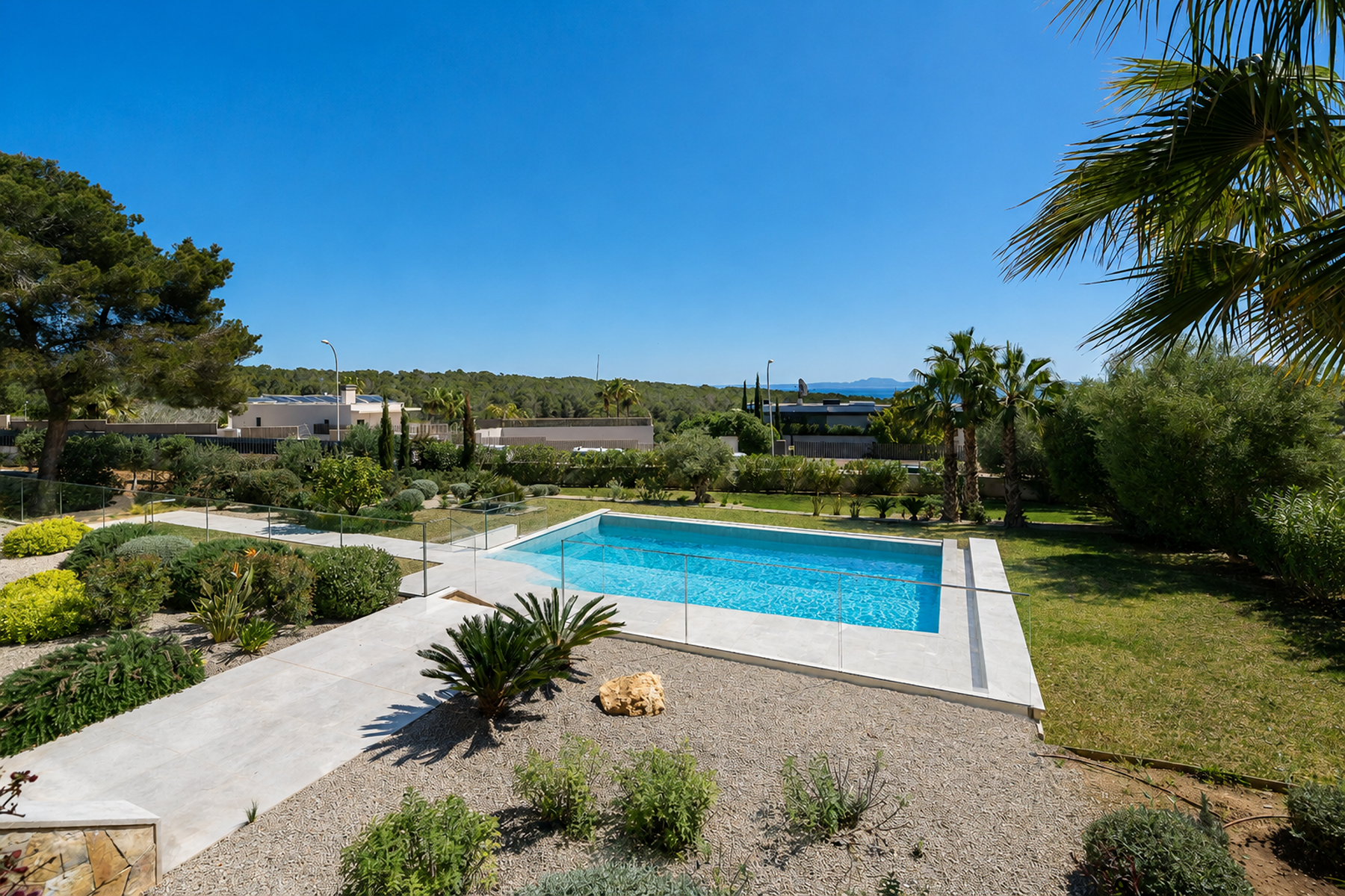  Villa in Sol de Mallorca with pool and views of the Bay of Palma - 物件實景
