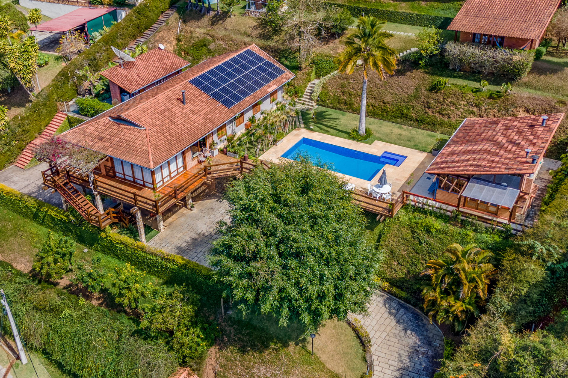  Mountain residence with leisure area and guest suite in Itaipava - 物件實景