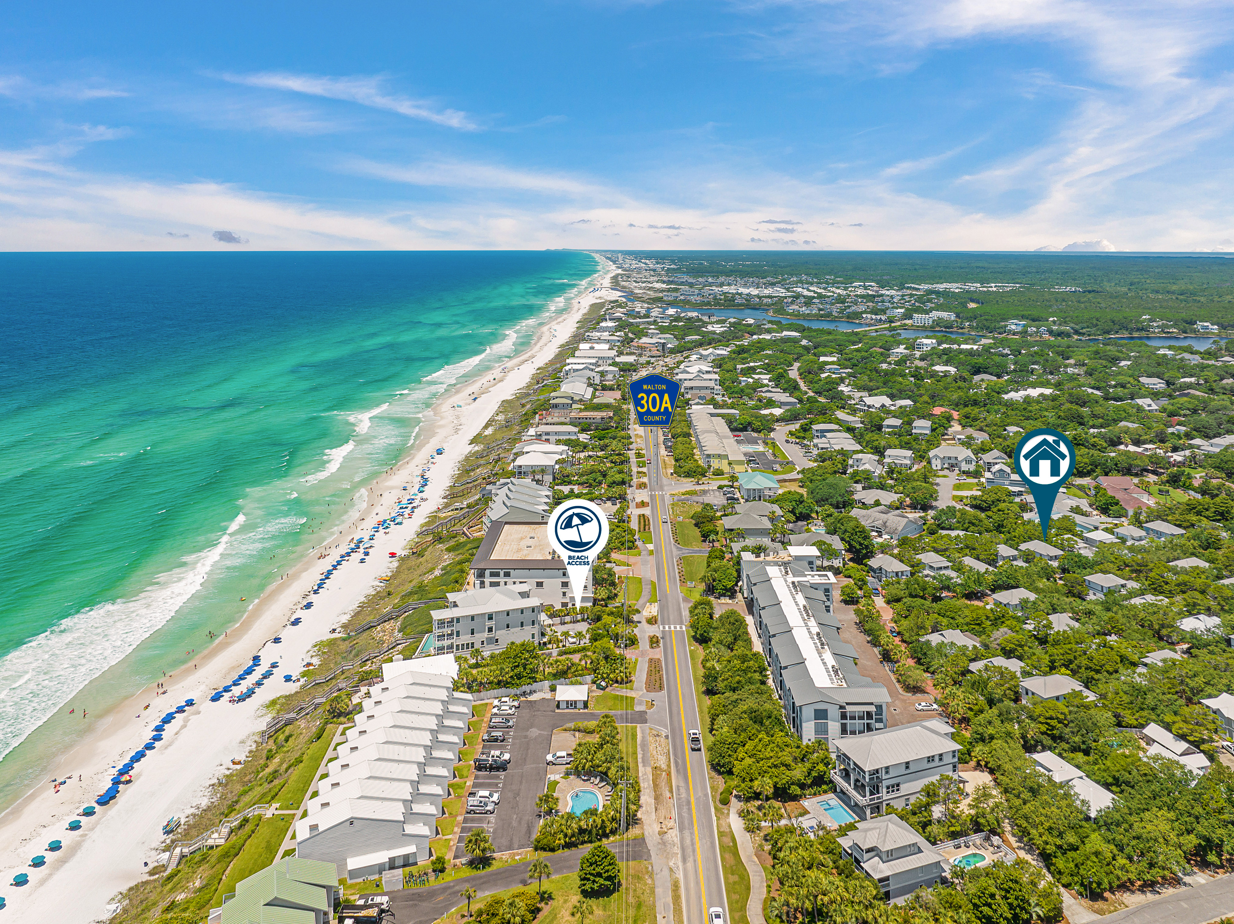  Renovated Cottage With Deeded Beach Access Near 30A - 物件實景