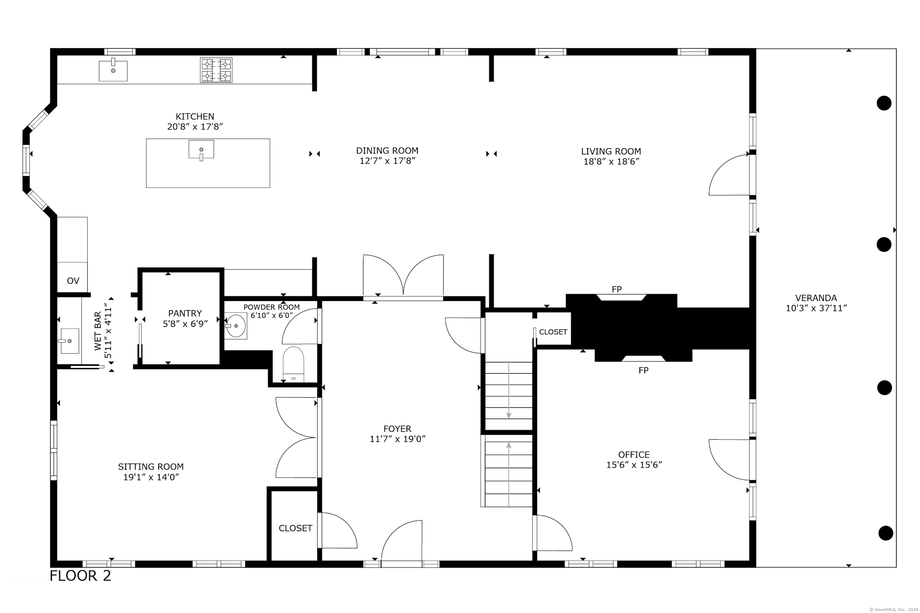 Westport, Connecticut, 06880, United States, 5 Bedrooms Bedrooms, ,5 BathroomsBathrooms,Residential,For Sale,1827473