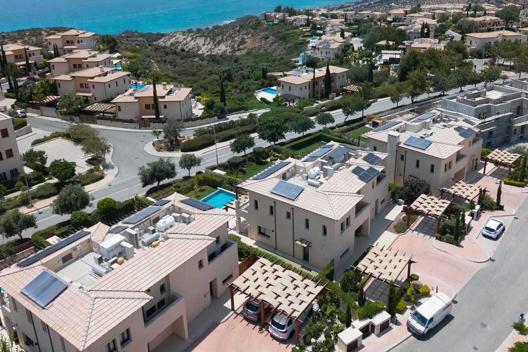  Elegant 3-Bedroom Villa with Sea Views in Aphrodite Hills Golf Resort, Pafos - 物件實景