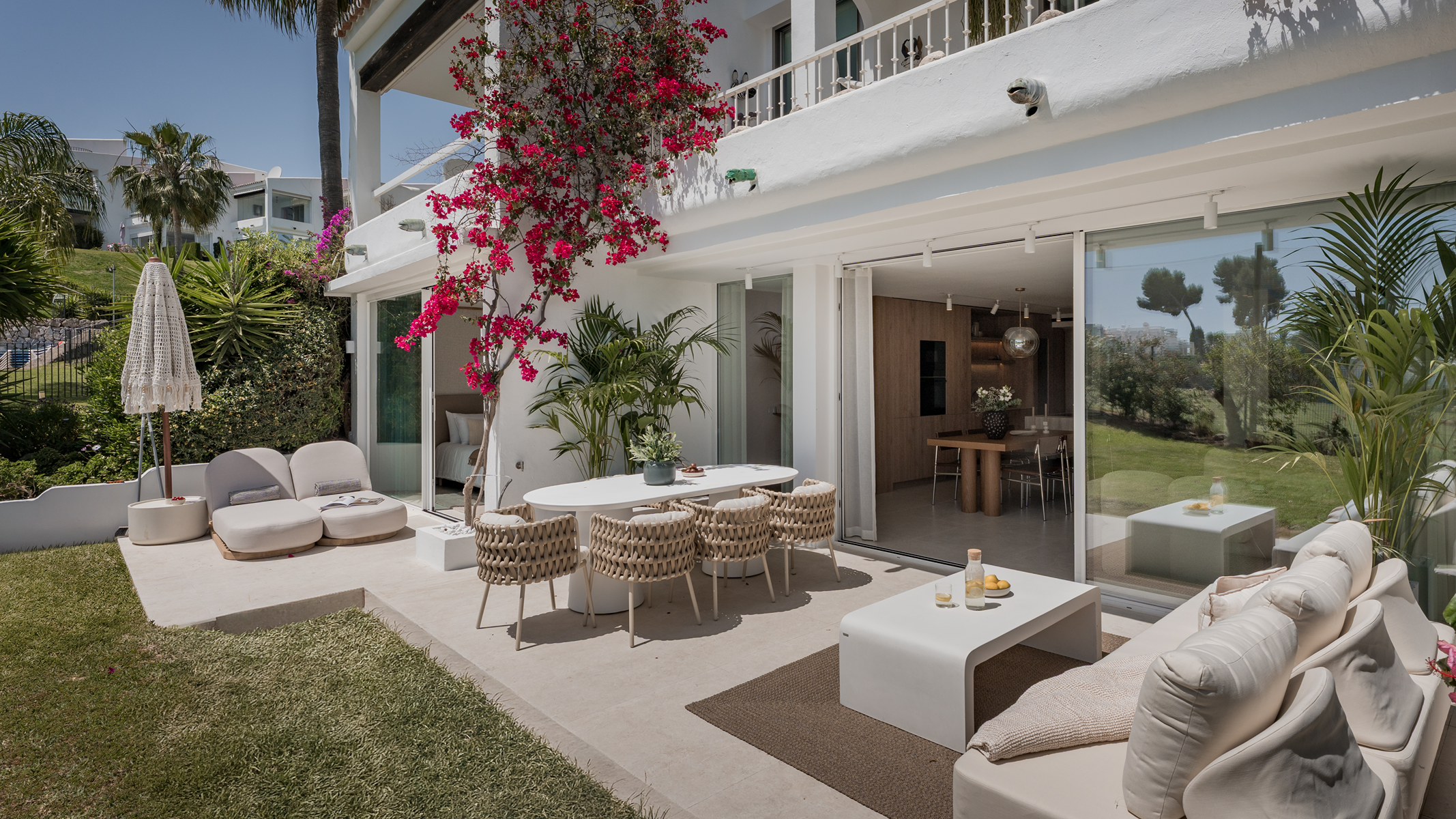  Apartment with garden on the front line of Aloha Golf, Nueva Andalucía - 物件實景