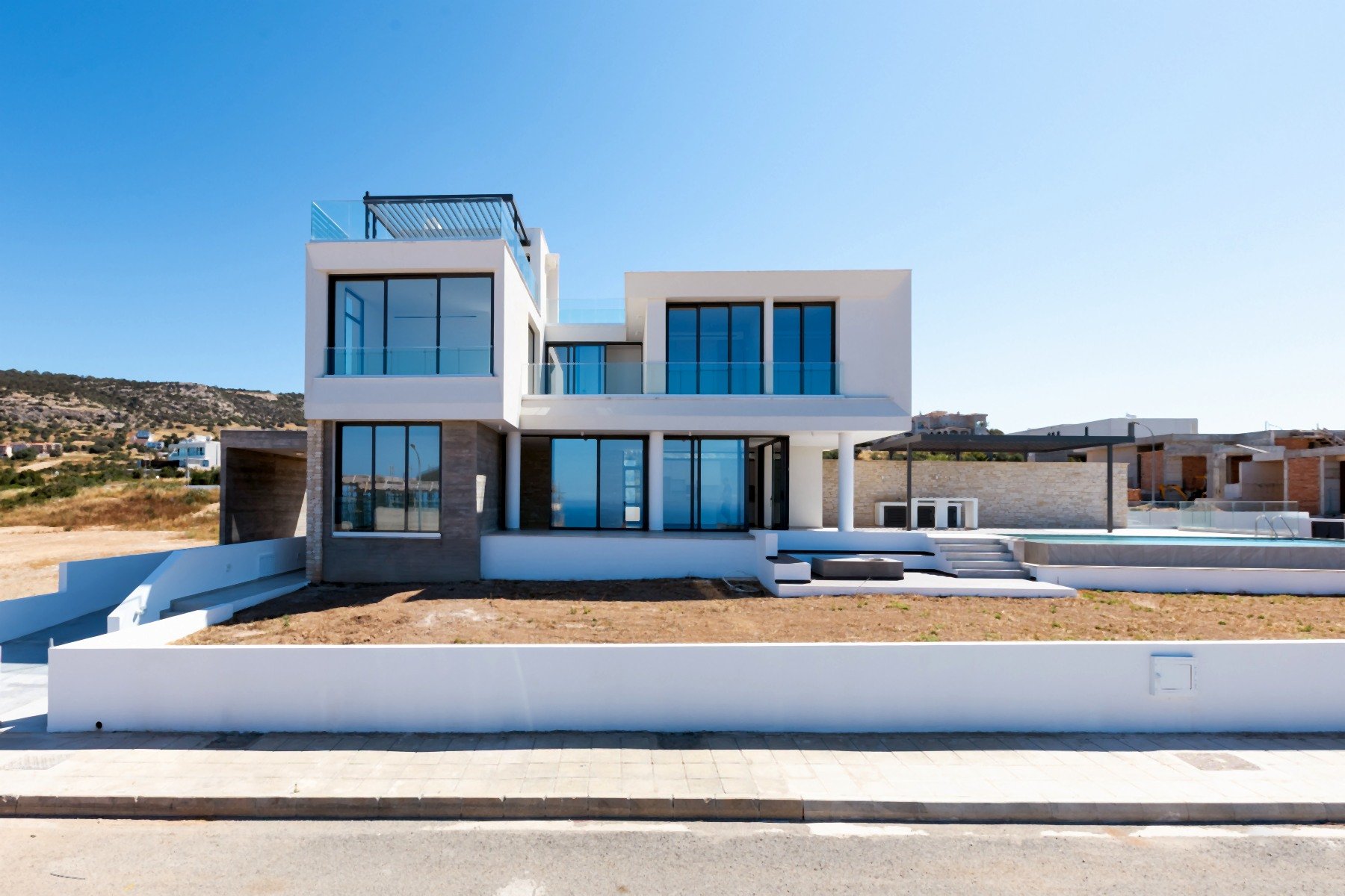  Four Bedroom Brand New Villa With a Swimming Pool in Peyia - 物件實景