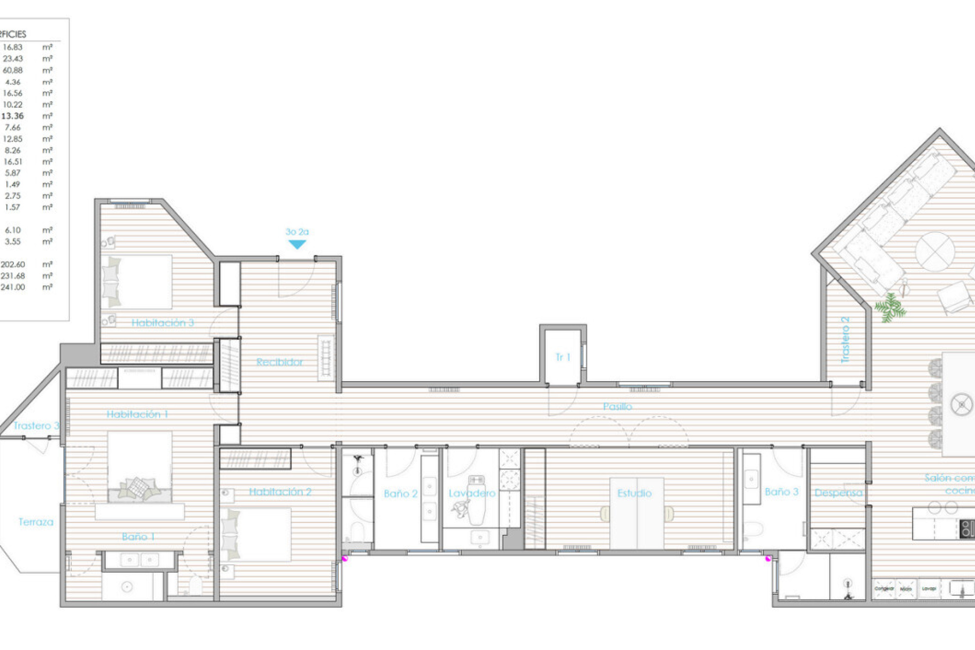  Spacious corner apartment with lots of light in Dreta de lEixample - 物件實景