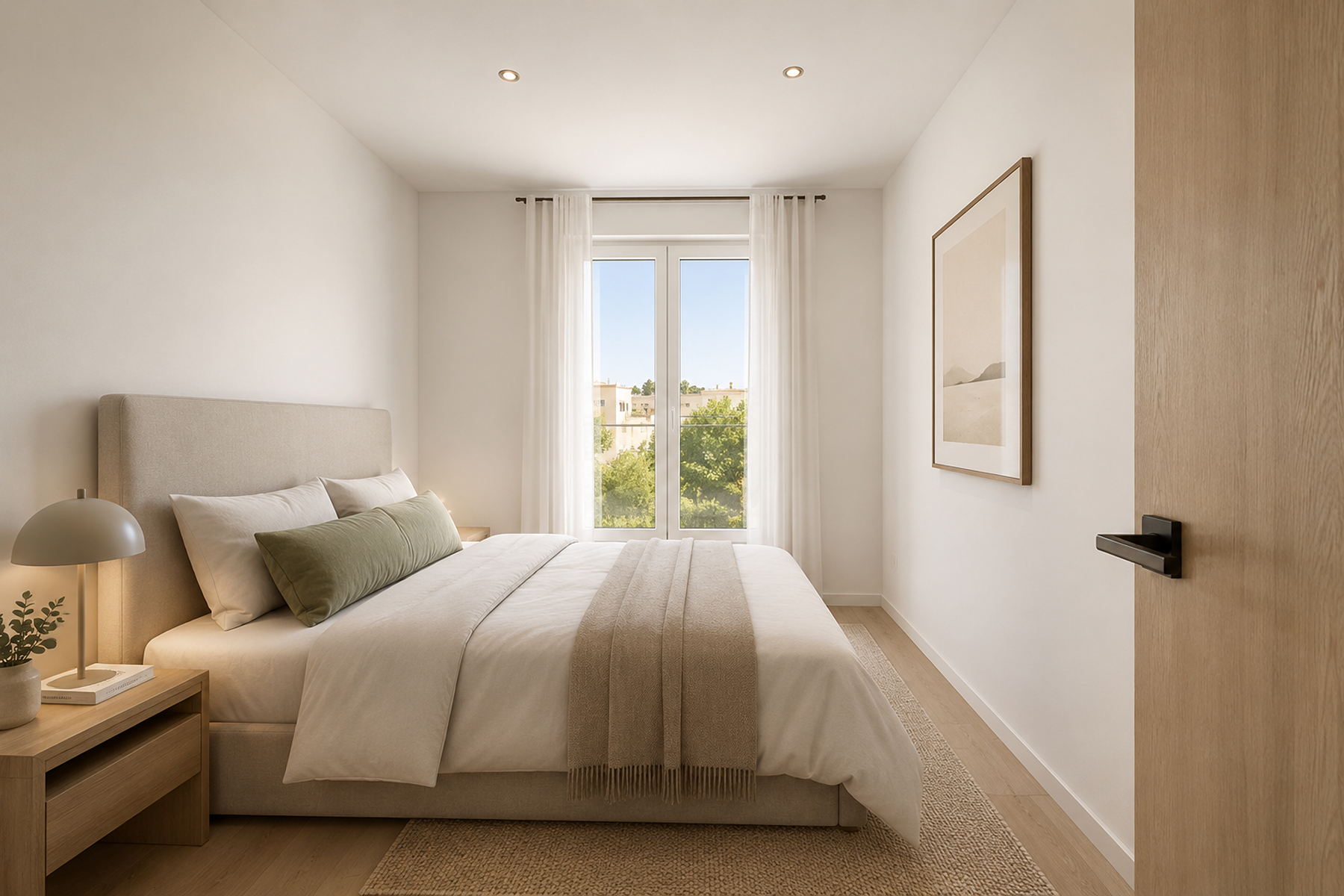  2-bedroom flat with small terrace, fully renovated and ready to move in - 物件實景