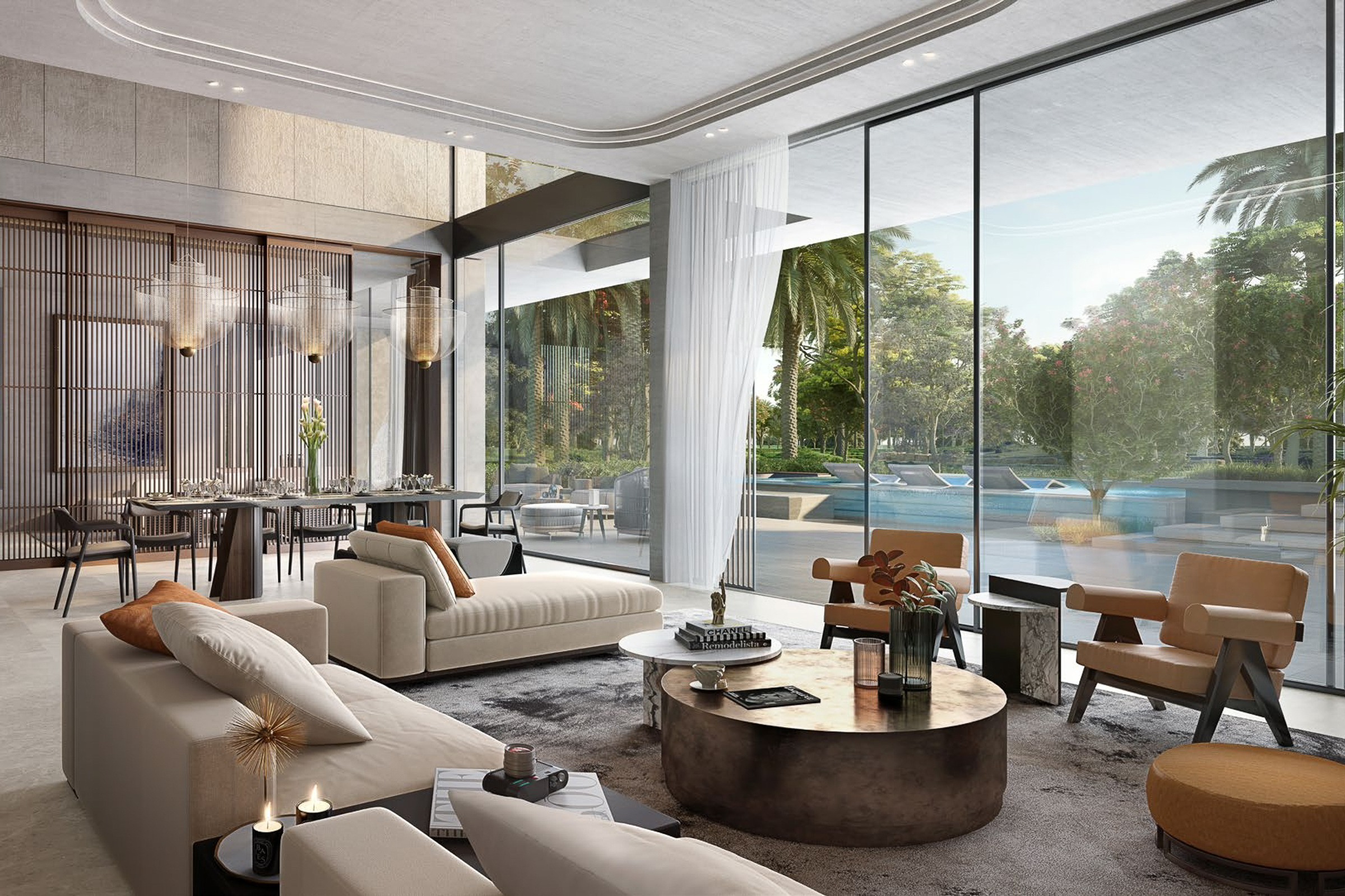  Contemporary Waterfront Villa in Tilal Al Ghaf - 物件實景