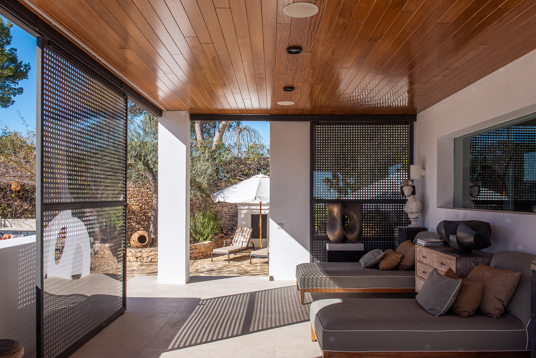  Villa with sea and mountain views of Ibiza - 物件實景