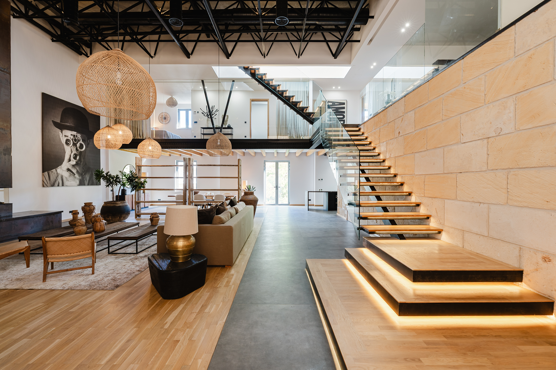  Penthouse loft with terrace and sea views in Santa Catalina, Palma - 物件實景