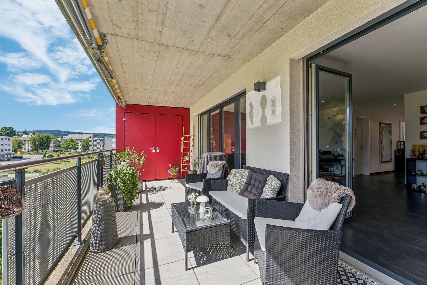  Beautiful 3.5-room apartment with an 18 m² balcony in La Tour-de-Trême - 物件實景