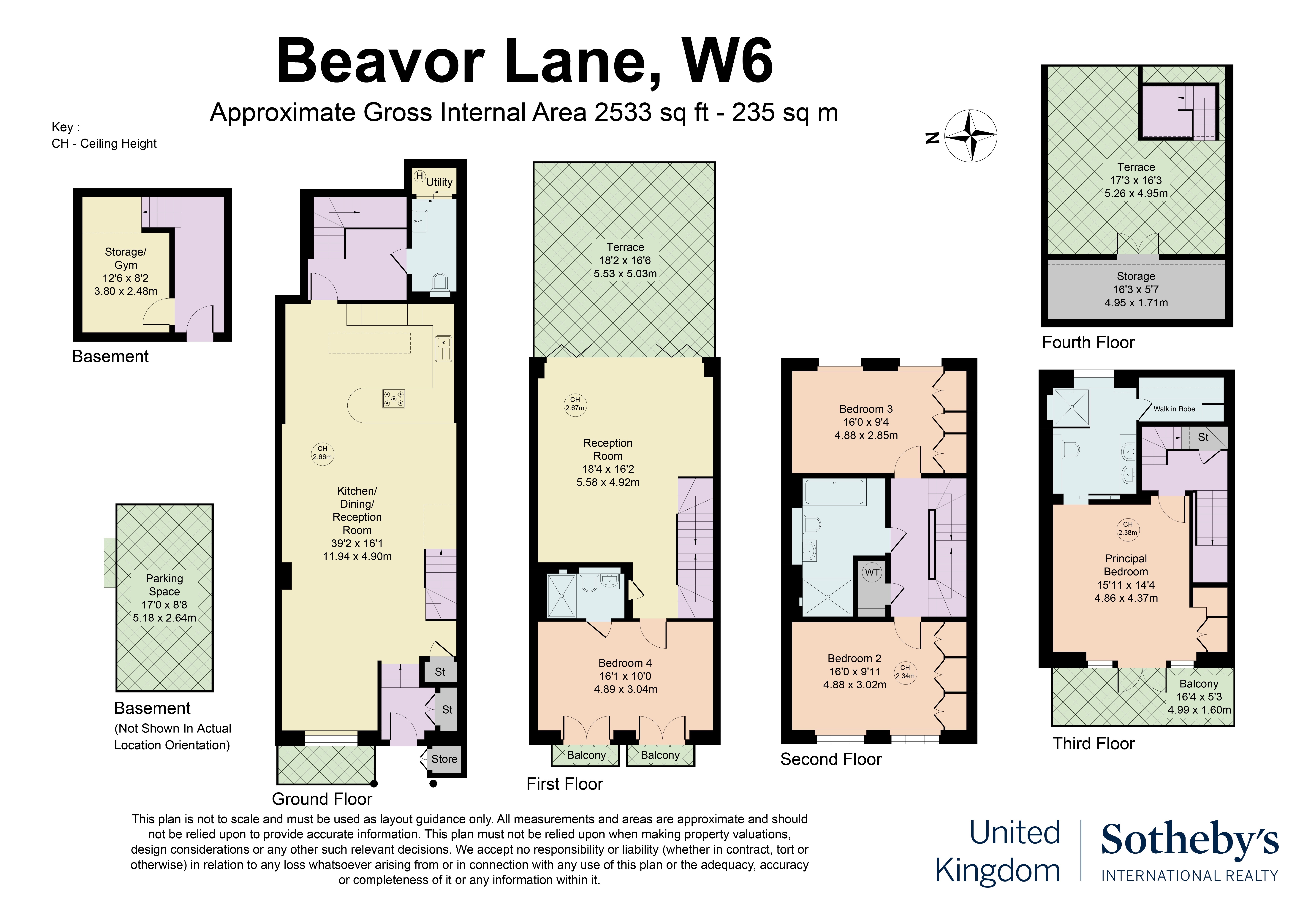  An Award-Winning Townhouse with Four Terraces in Hammersmith - 物件實景