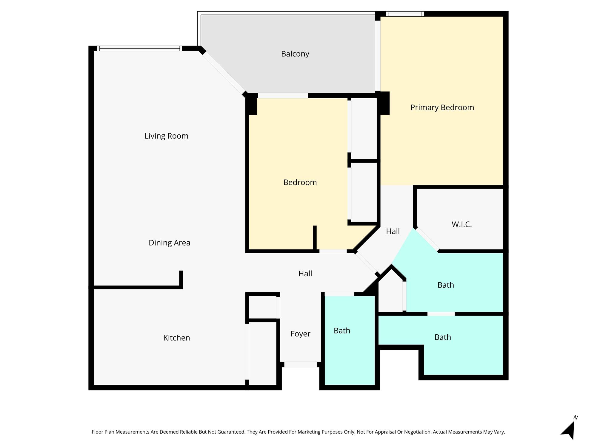 Miami, Florida, 33131, United States, 2 Bedrooms Bedrooms, ,2 BathroomsBathrooms,Residential,For Sale,1976268