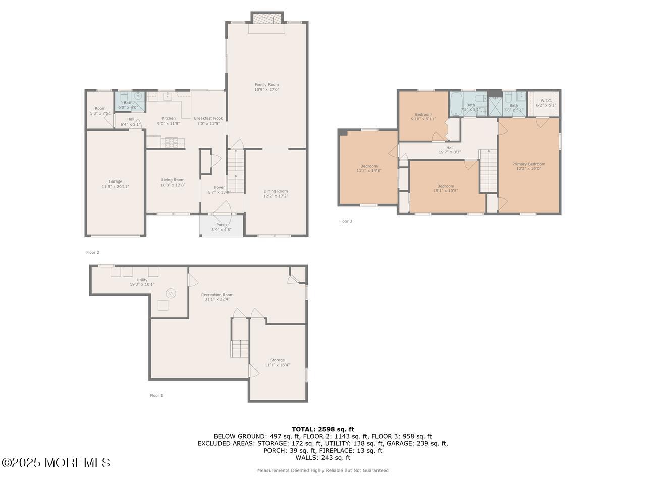 Matawan, New Jersey, 07747, United States, 4 Bedrooms Bedrooms, ,3 BathroomsBathrooms,Residential,For Sale,1911176