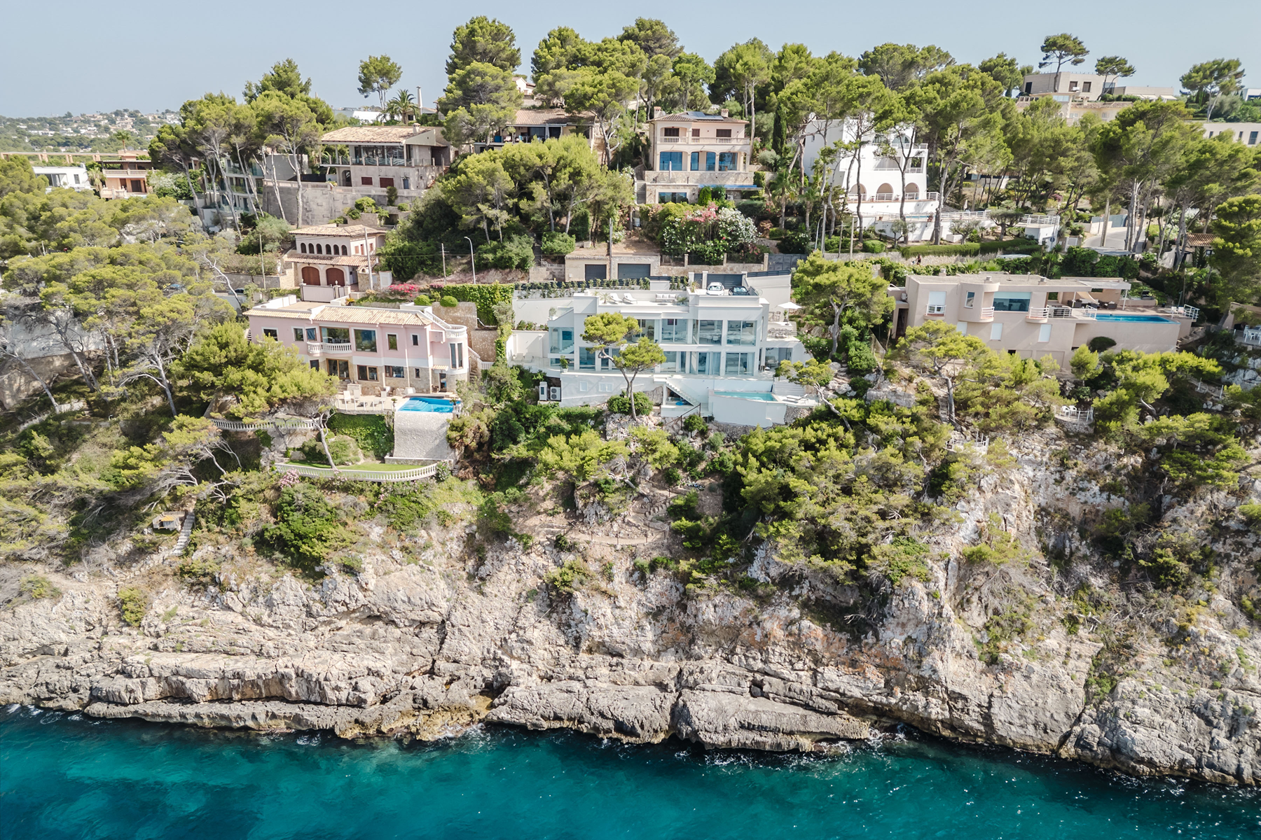  Renovated villa with pool on the front line in Santa Ponsa - 物件實景