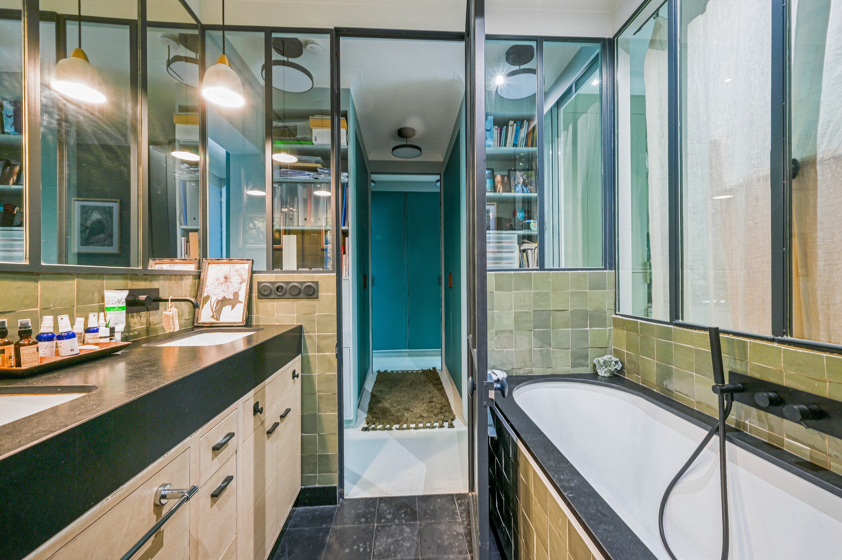  PARIS XVI - AUTEUIL JASMIN: TWO-BEDROOM APARTMENT WITH GARDEN - 物件實景