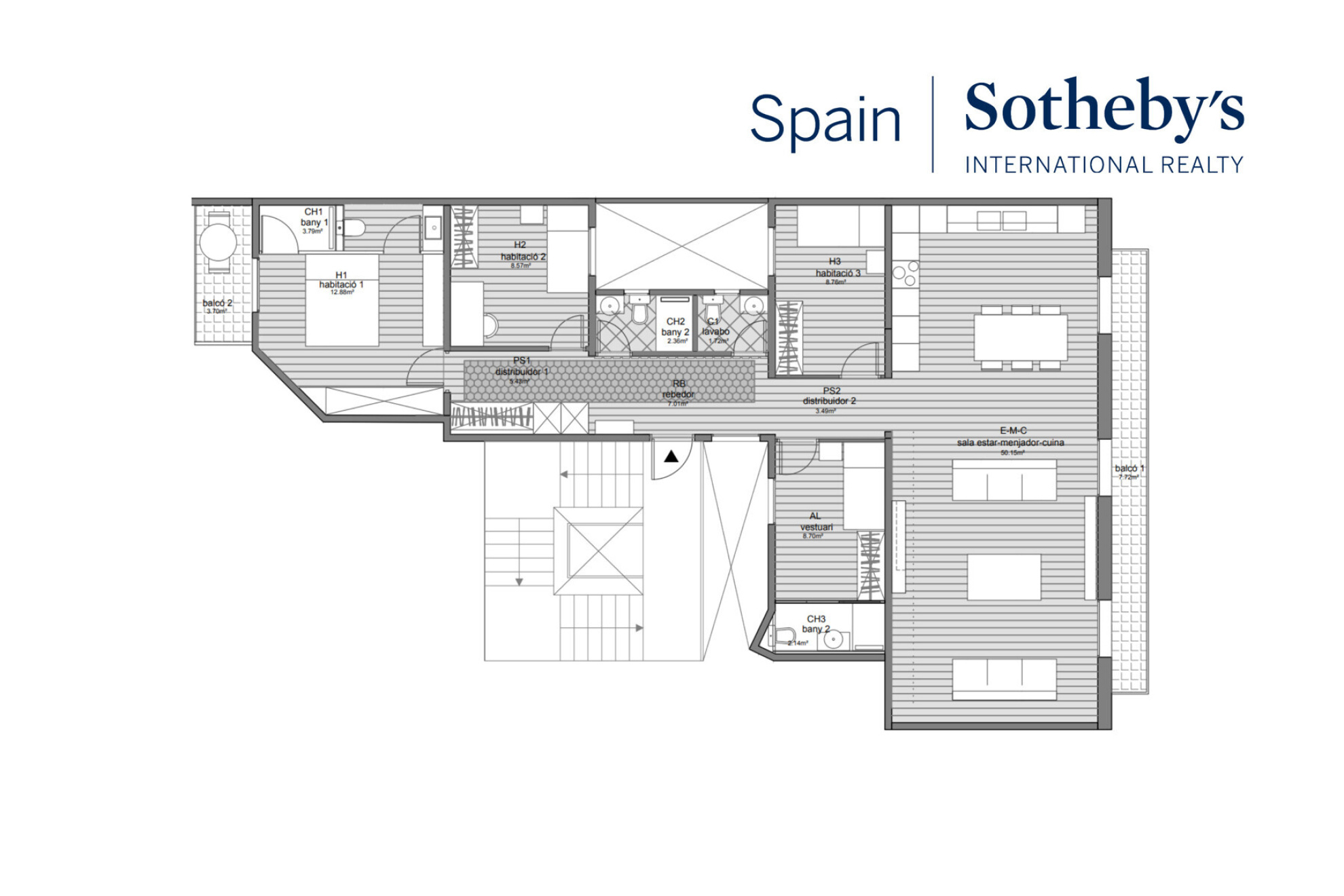  Renovated apartment with 4 bedrooms in Eixample Dreta - 物件實景