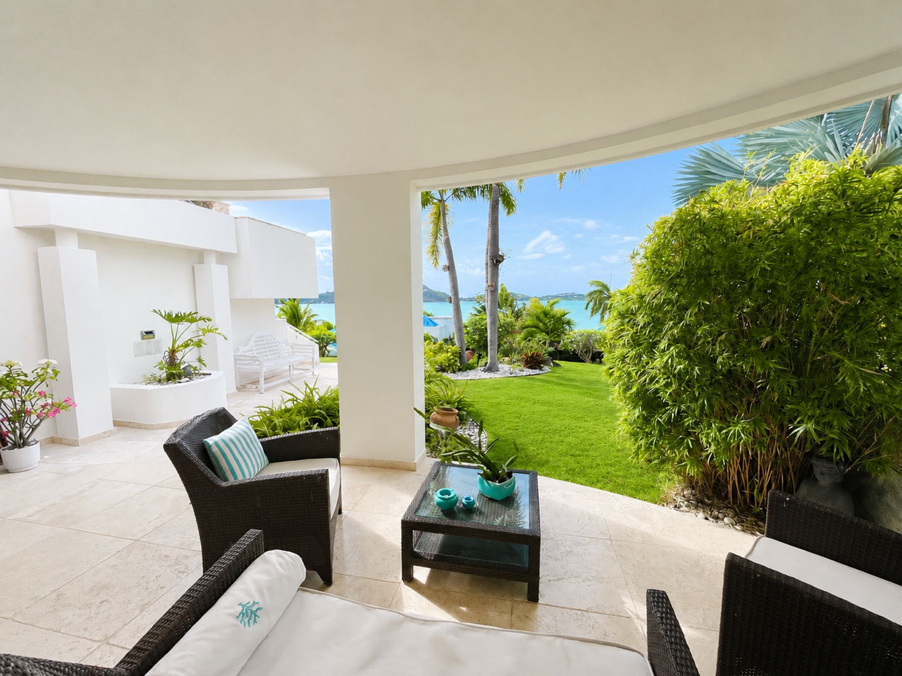  Elegant Villa with Lagoon and Caribbean Sea Views – Maho, Sint Maarten - 物件實景