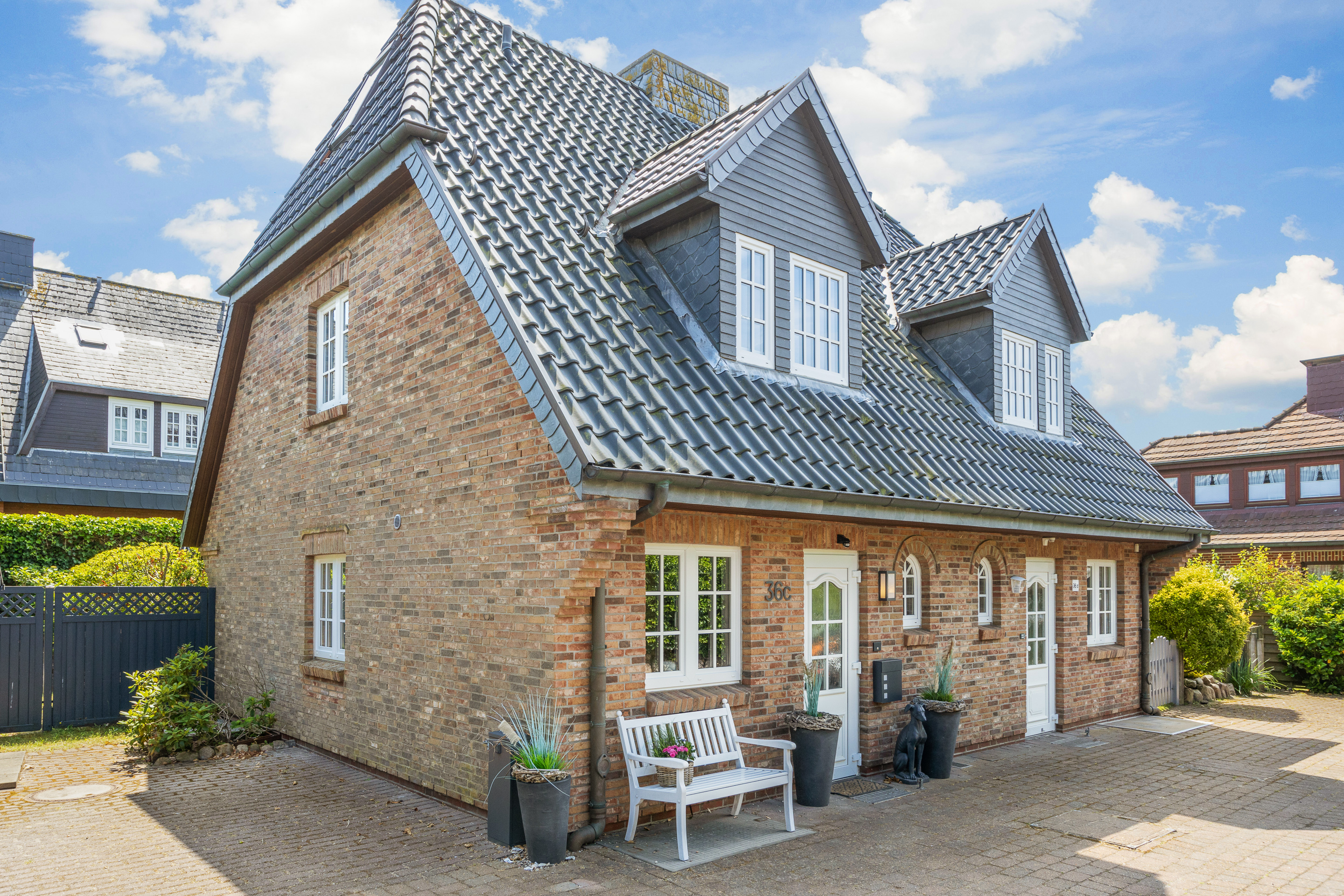  Hochwertige Doppelhaushälfte mit Terrasse in ruhiger Lage von Alt-Westerland - 物件實景