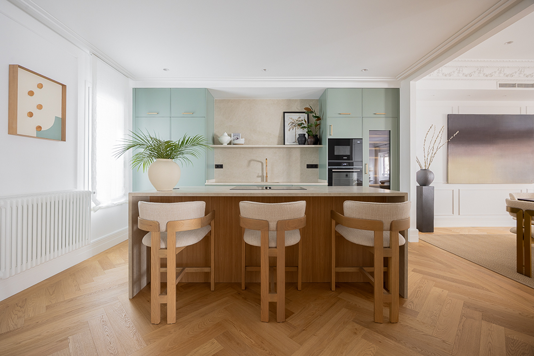  Refurbished stately apartment with terrace in Recoletos, Madrid - 物件實景