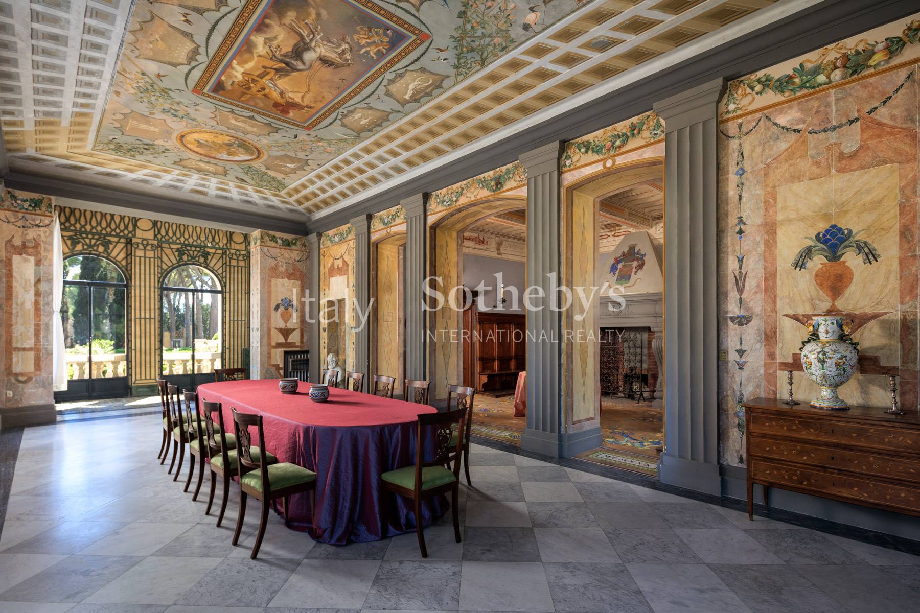  Magnificent historical villa with typical italian garden in Umbria - 物件實景