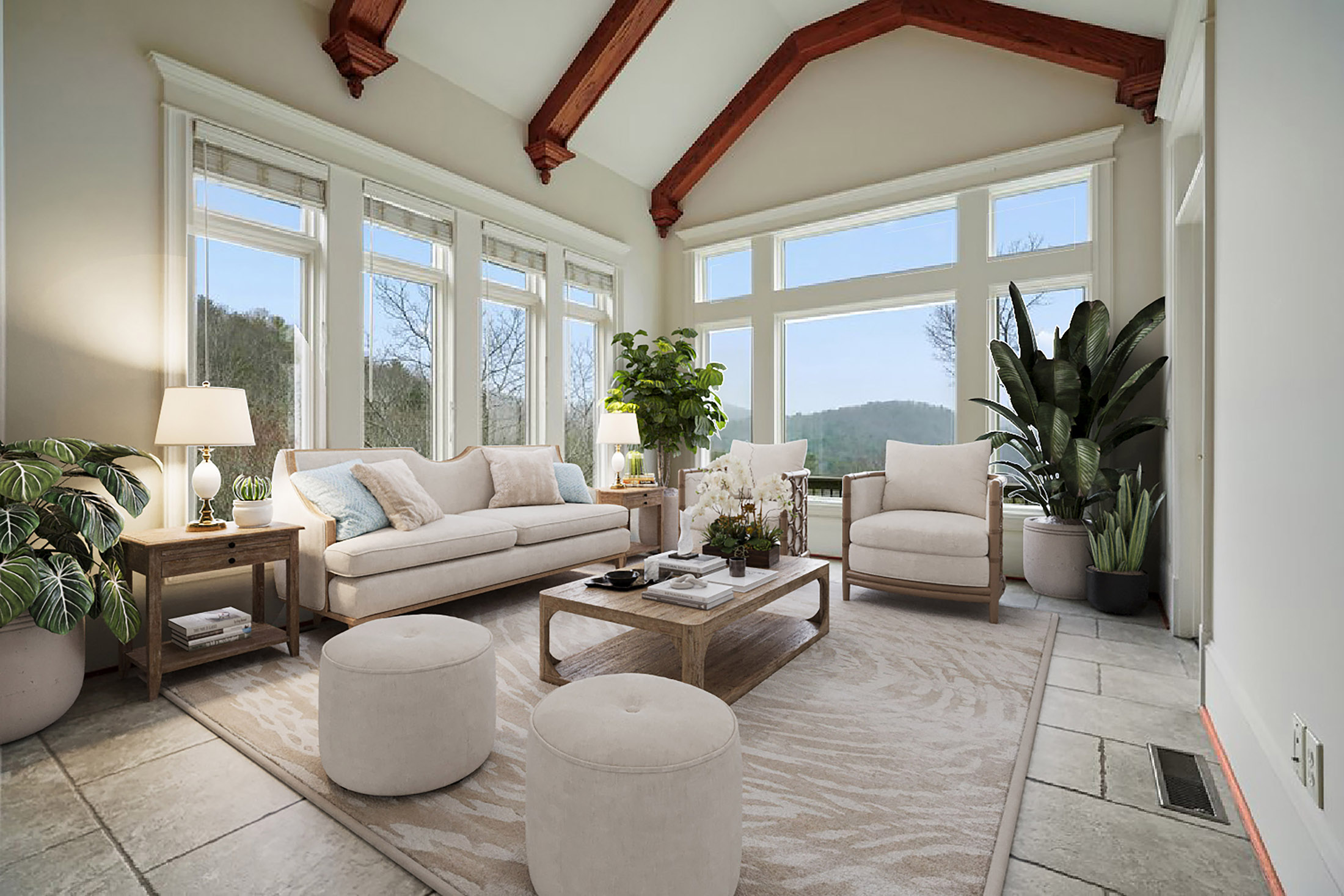  Stunning Interiors Meet Breathtaking Mountain Views in Big Canoe - 物件實景