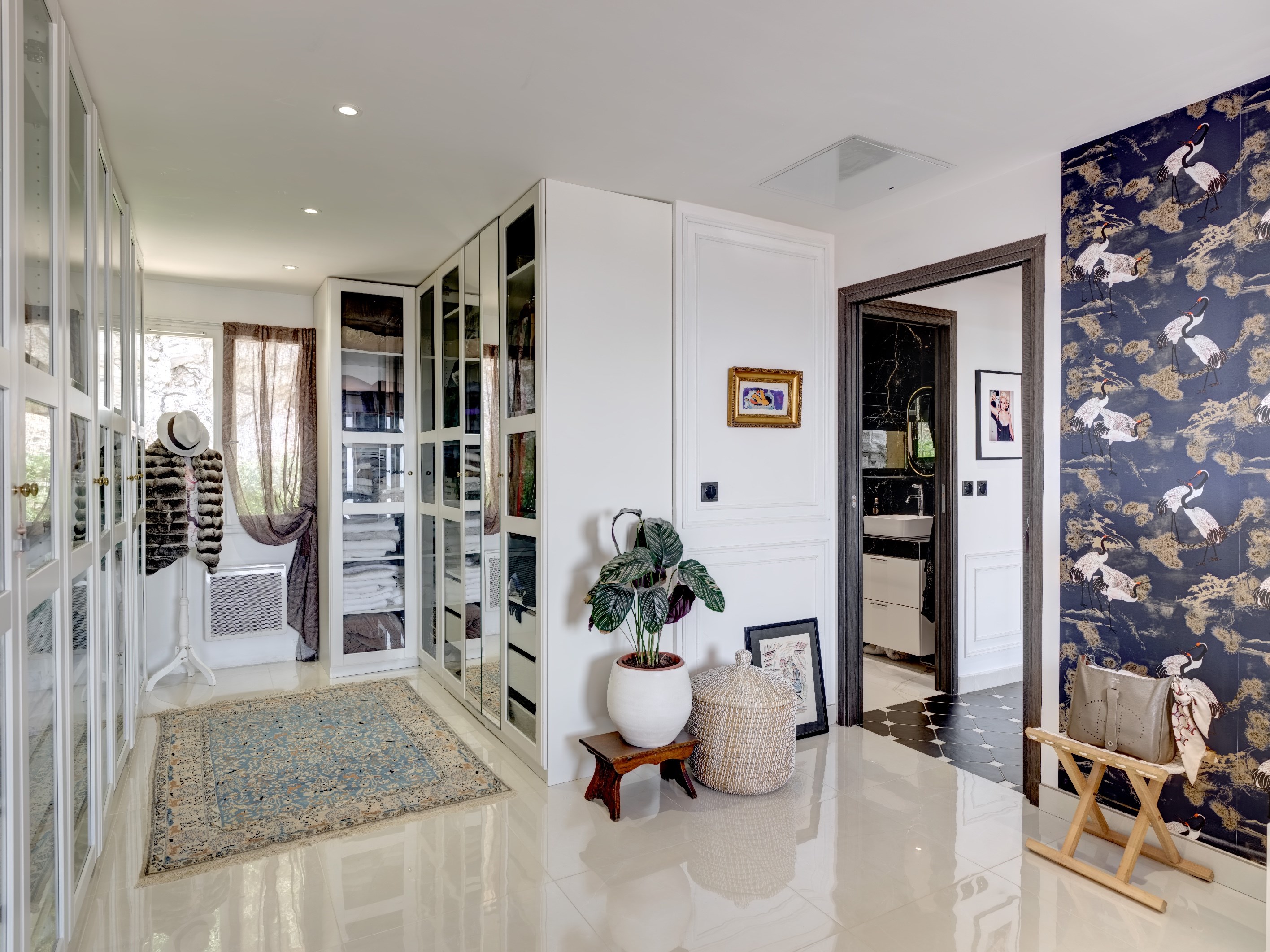  Renovated sea view villa for sale in Les Fumades, Vallauris, private gated esta… - 物件實景