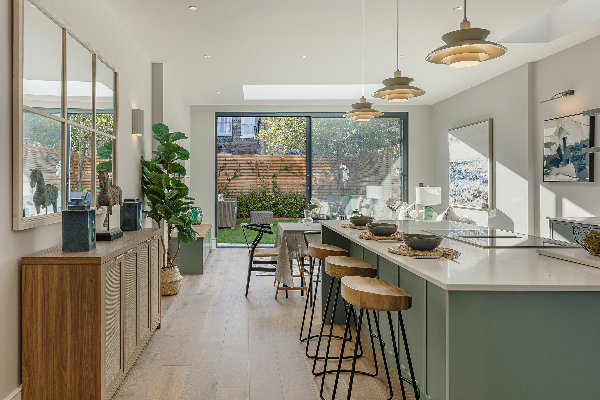  A newly refurbished Fulham house with a south-facing garden - 物件實景