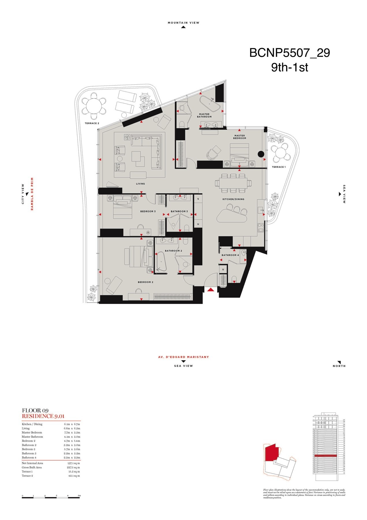  Modern apartment 227m² - 物件實景