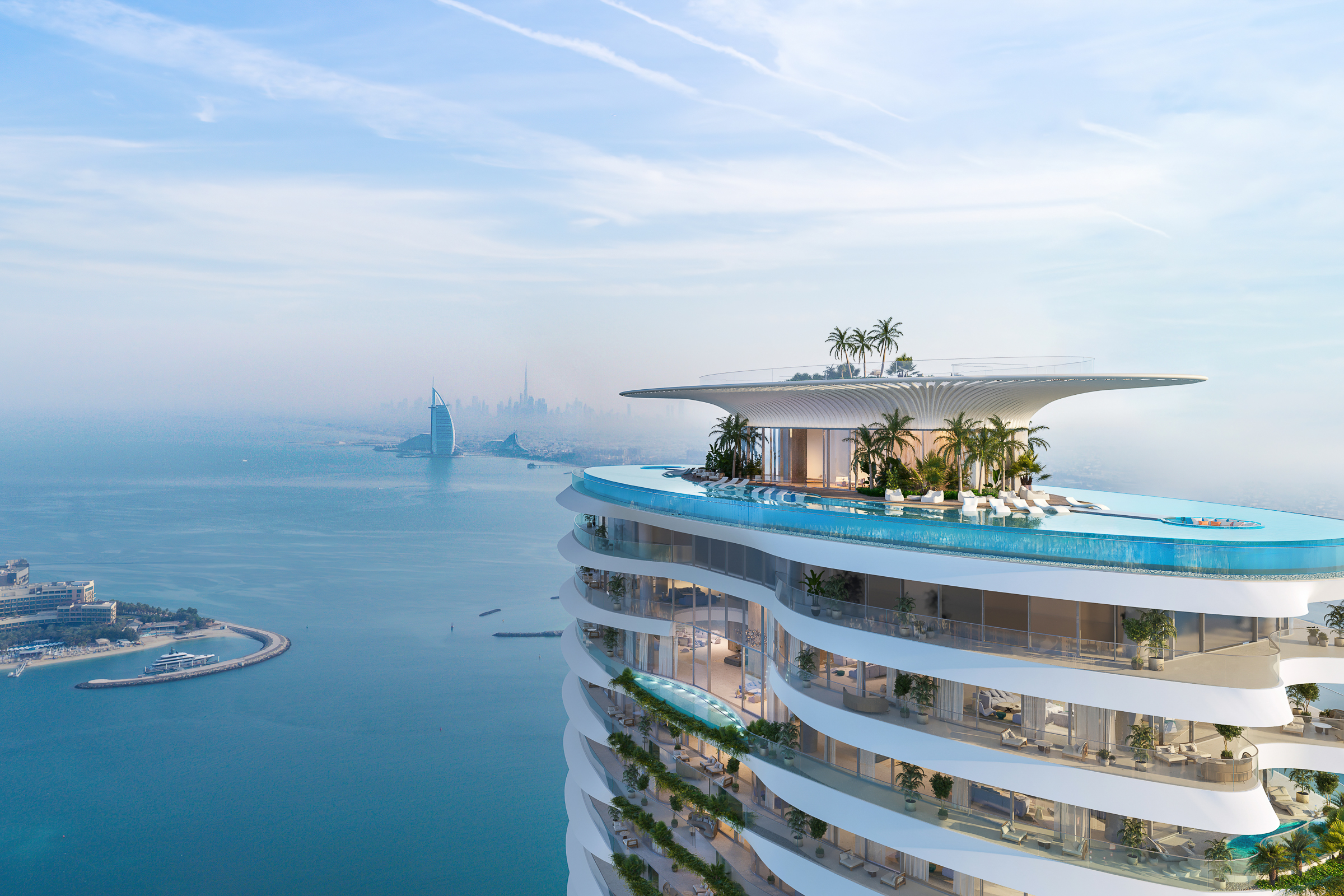  Stylish High-Floor Apartment on Palm Jumeirah - 物件實景