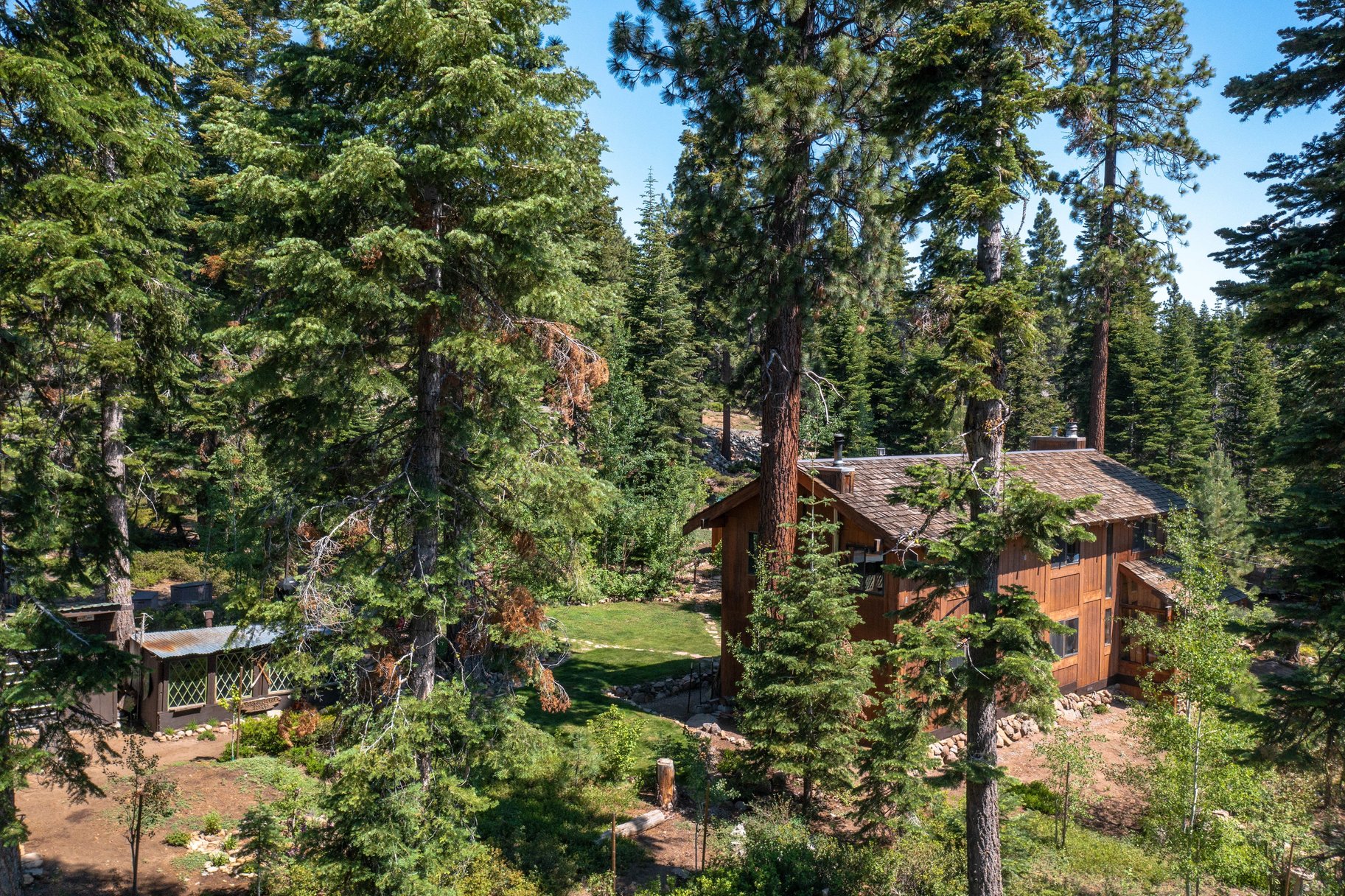  Rare, 10-acre parcel with house minutes from Tahoe City - 物件實景
