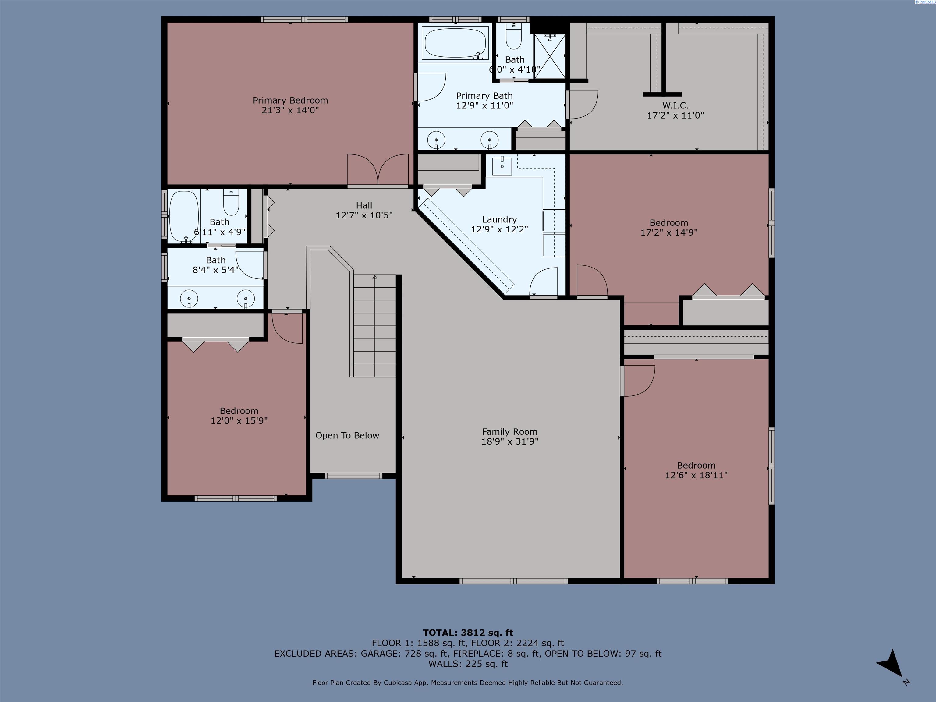 Richland, Washington, 99354, United States, 5 Bedrooms Bedrooms, ,2 BathroomsBathrooms,Residential,For Sale,1925310