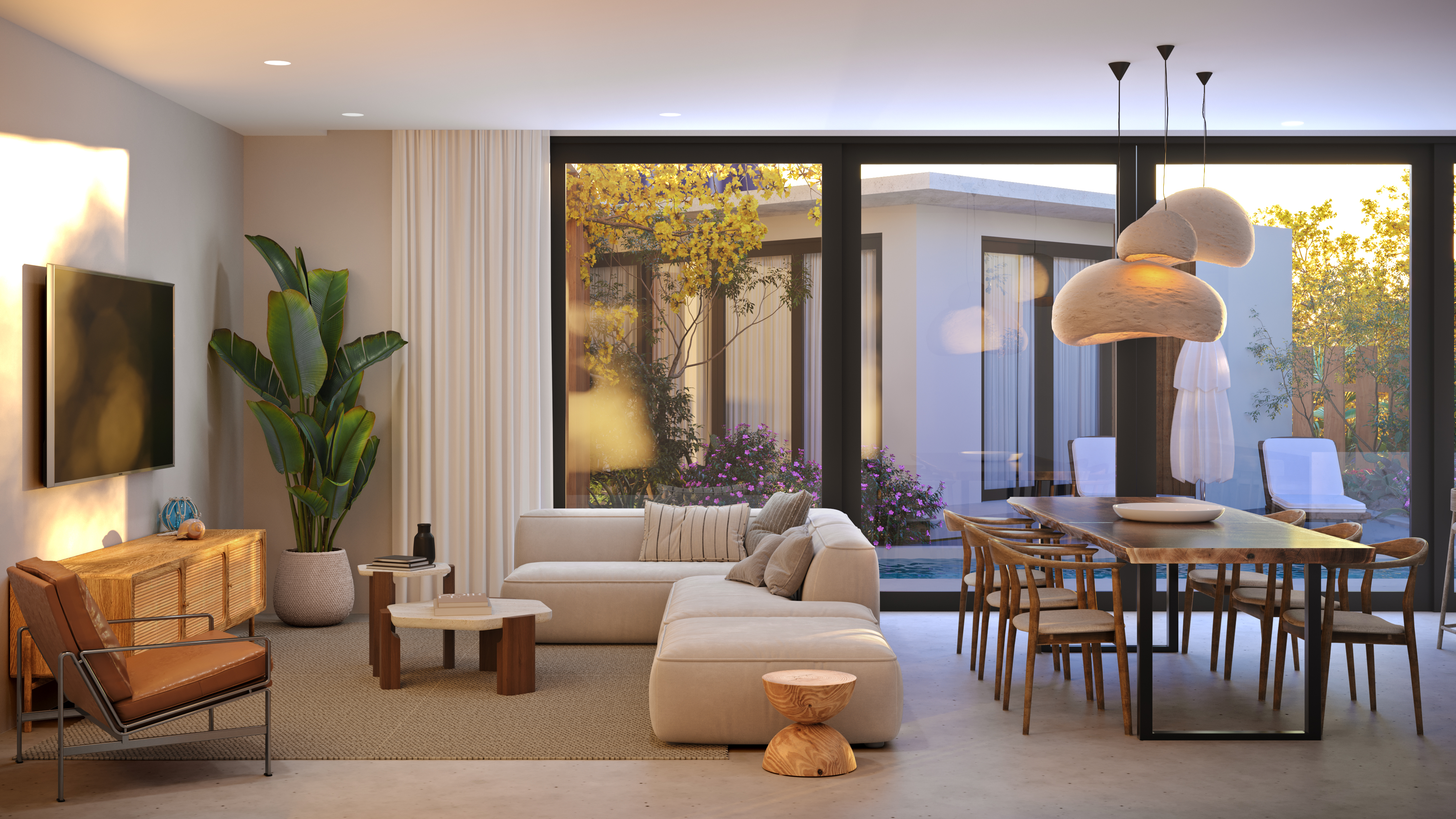  4 bedroom tree-hugging home in amenity filled community steps from the beach - 物件實景