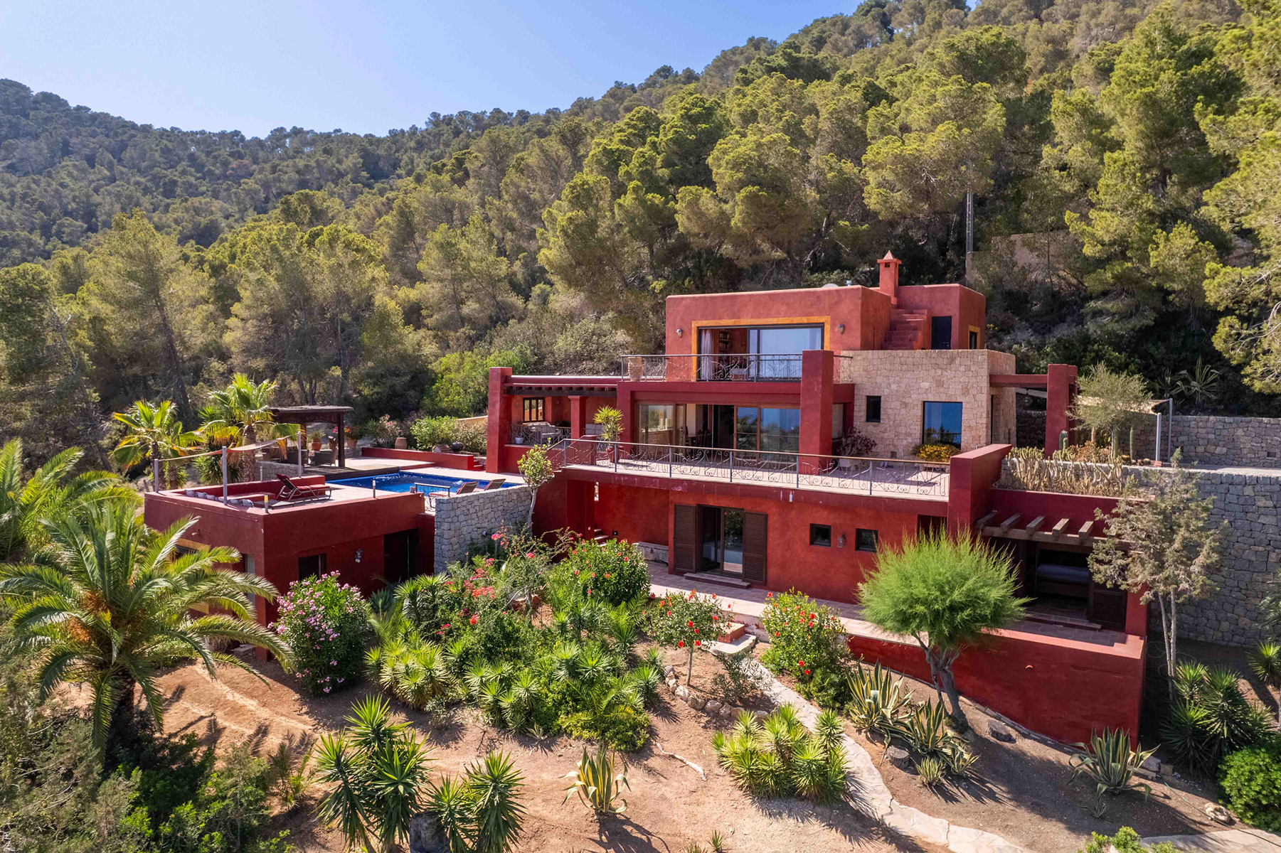 Renovated villa with sea views in Es Cubells, Ibiza - 物件實景