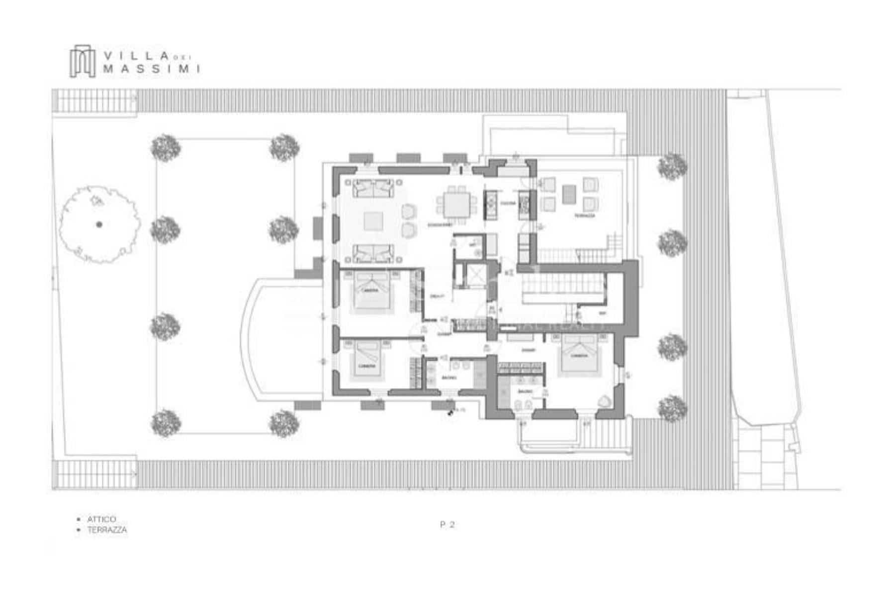  Penthouse in Villa dei Massimi – Balduina - 物件實景