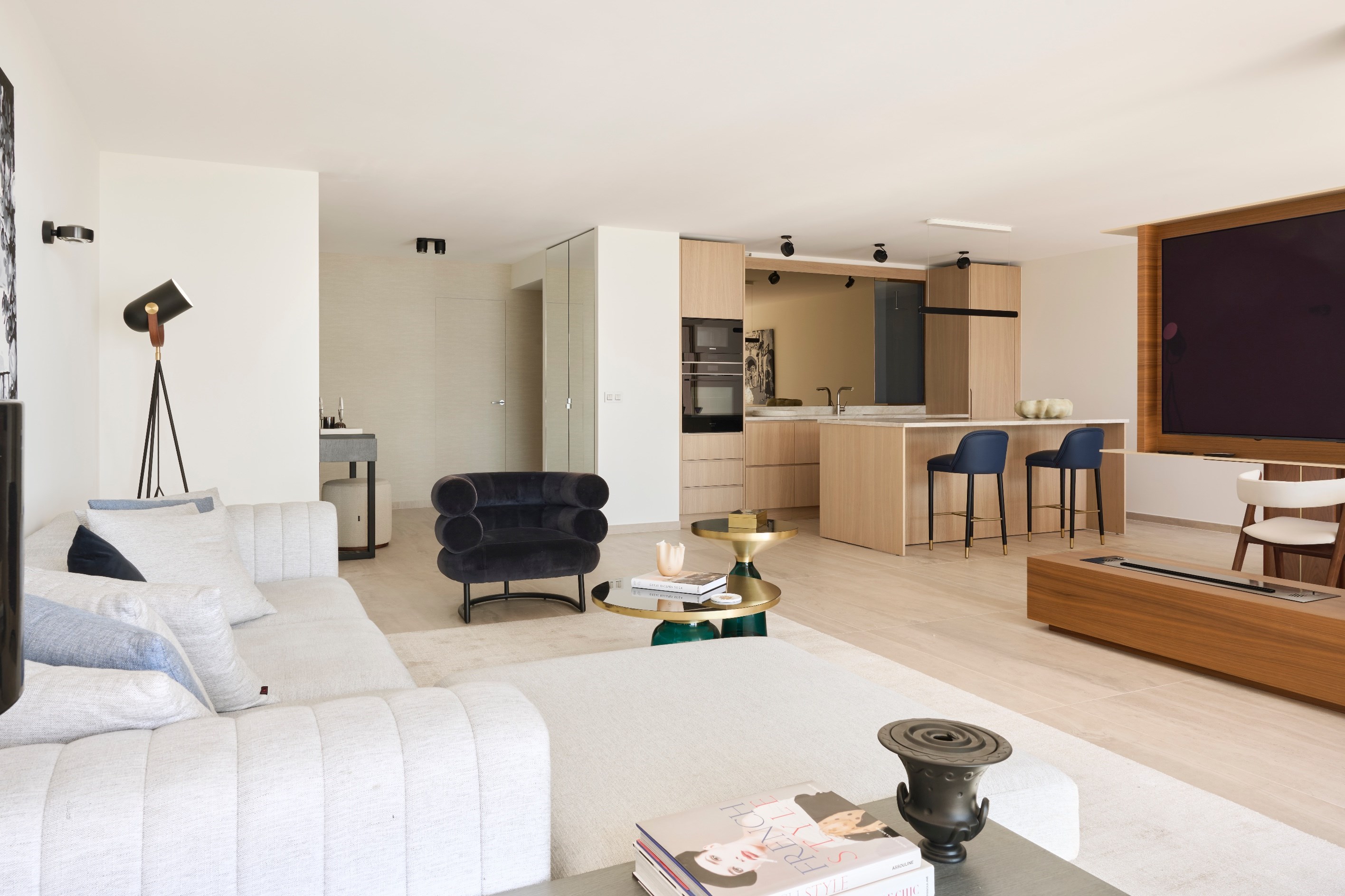 Cannes Palm Beach seafront apartment with large terrace and direct beach access - 物件實景