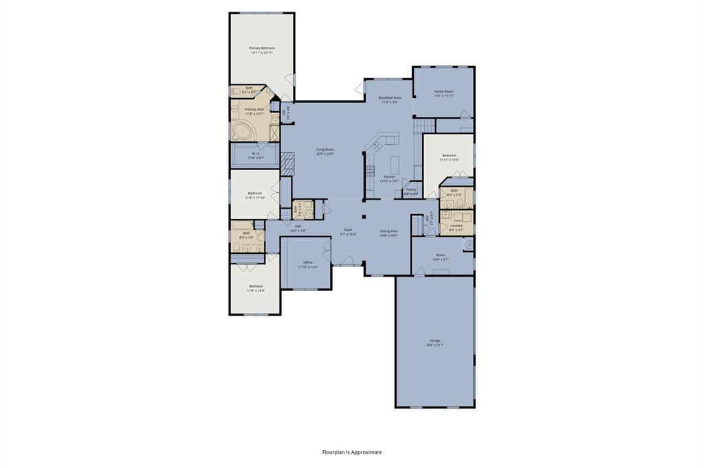 Denton, Texas, 76208, United States, 4 Bedrooms Bedrooms, ,5 BathroomsBathrooms,Residential,For Sale,2022446
