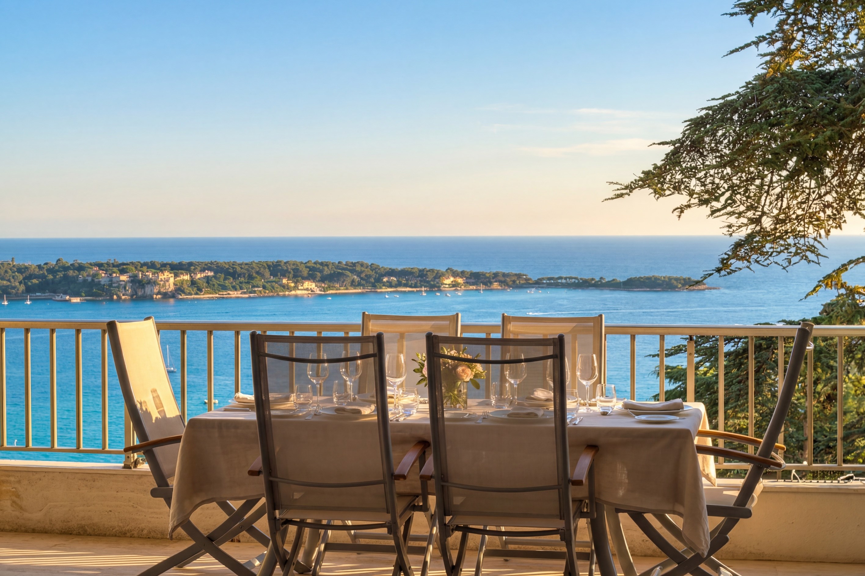  Cannes Californie luxury apartment with panoramic sea views terrace and private… - 物件實景