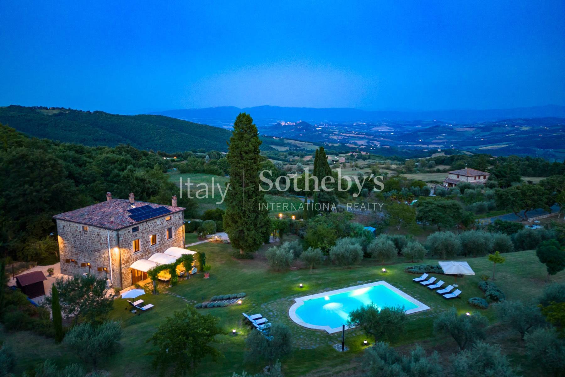  country house dating 1800 overlooking Todi - 物件實景